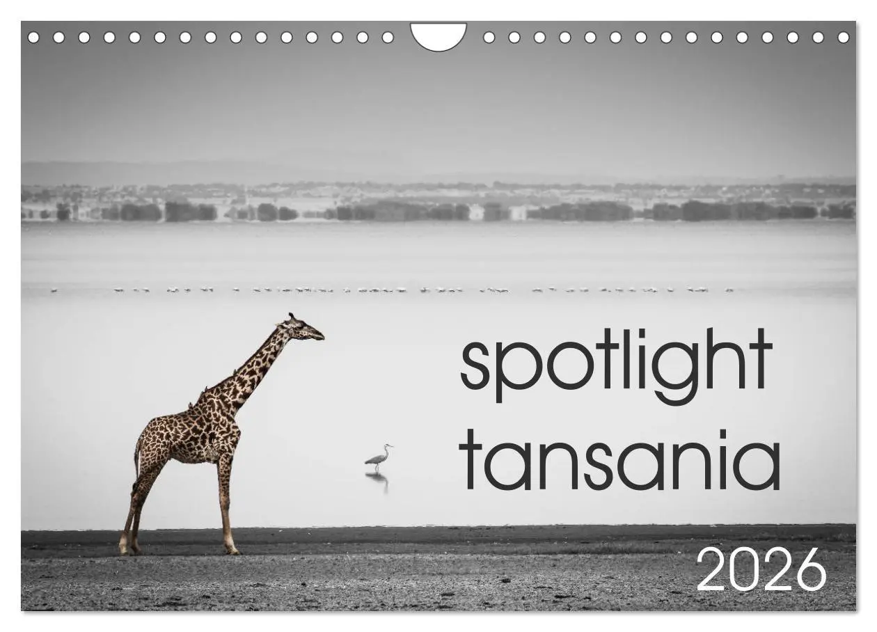 Cover: 9783457871034 | spotlight tansania (Wandkalender 2026 DIN A4 quer), CALVENDO...
