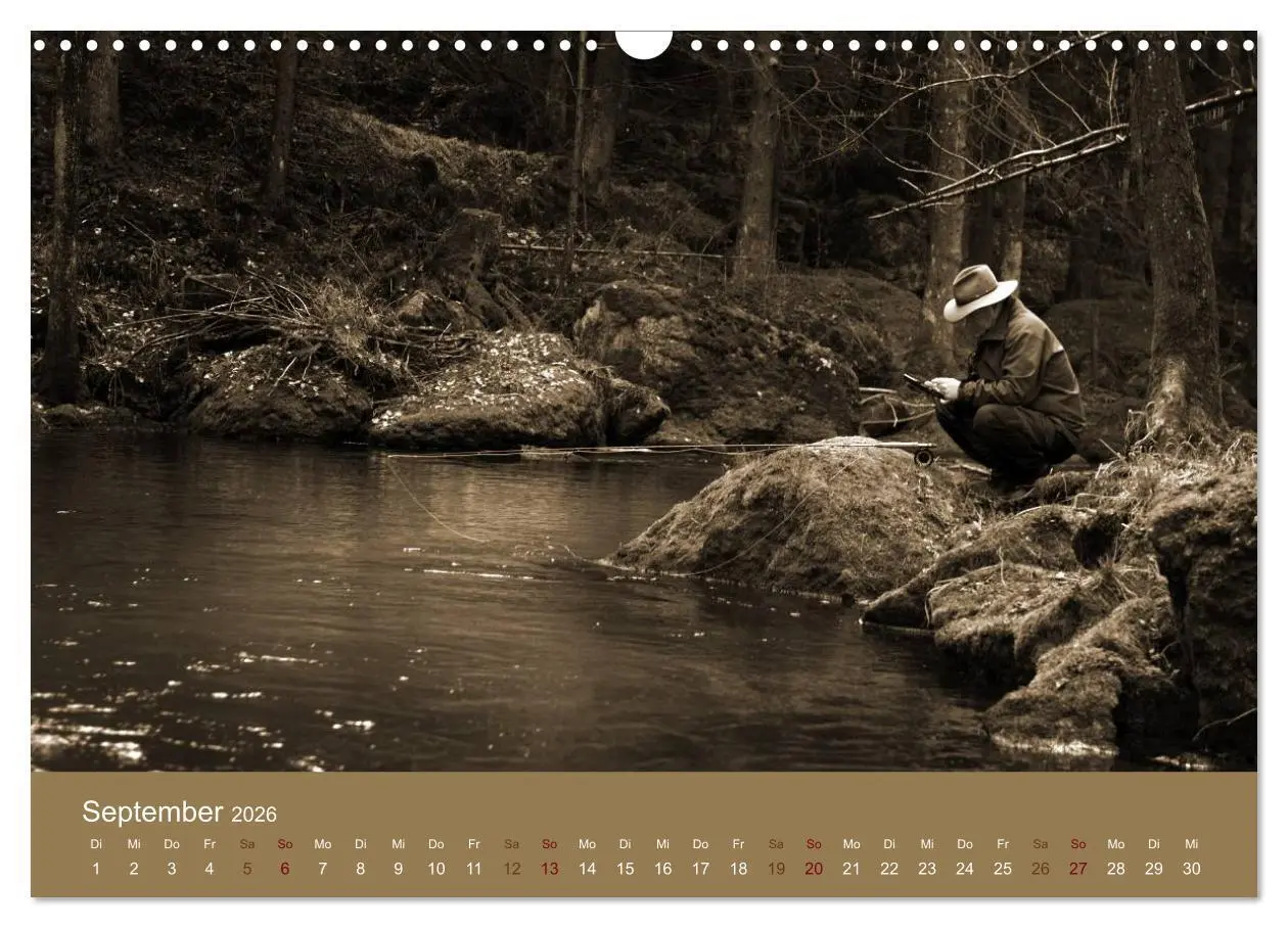 Bild: 9783516101034 | Fliegenfischen (Wandkalender 2026 DIN A3 quer), CALVENDO...