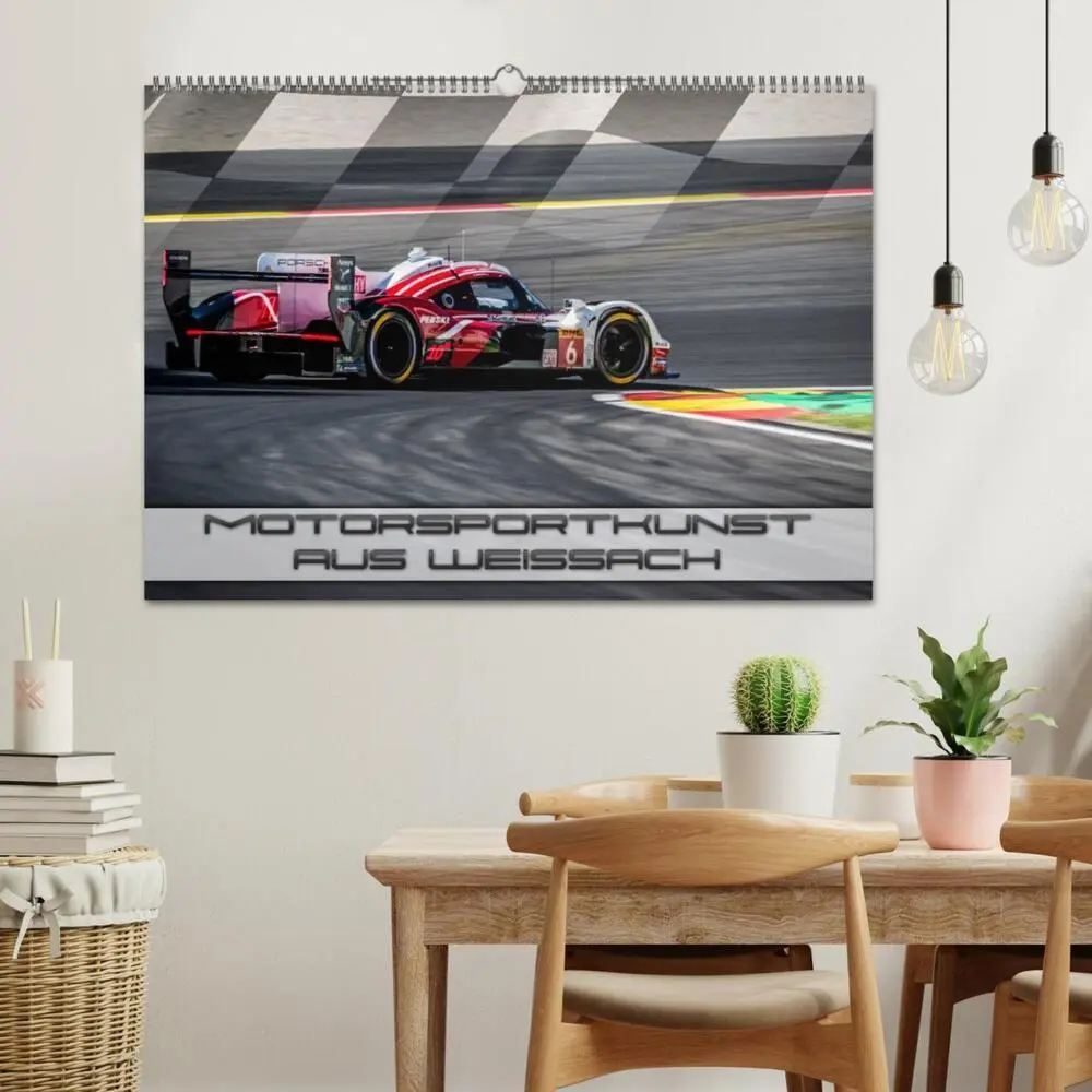 Bild: 9783516721034 | Motorsportkunst aus Weissach (Wandkalender 2026 DIN A2 quer),...