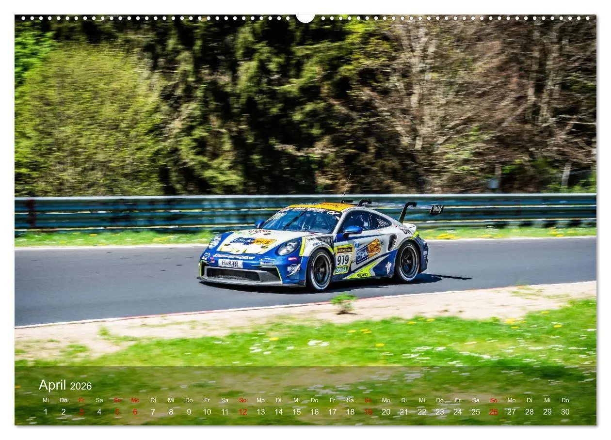 Bild: 9783516721034 | Motorsportkunst aus Weissach (Wandkalender 2026 DIN A2 quer),...