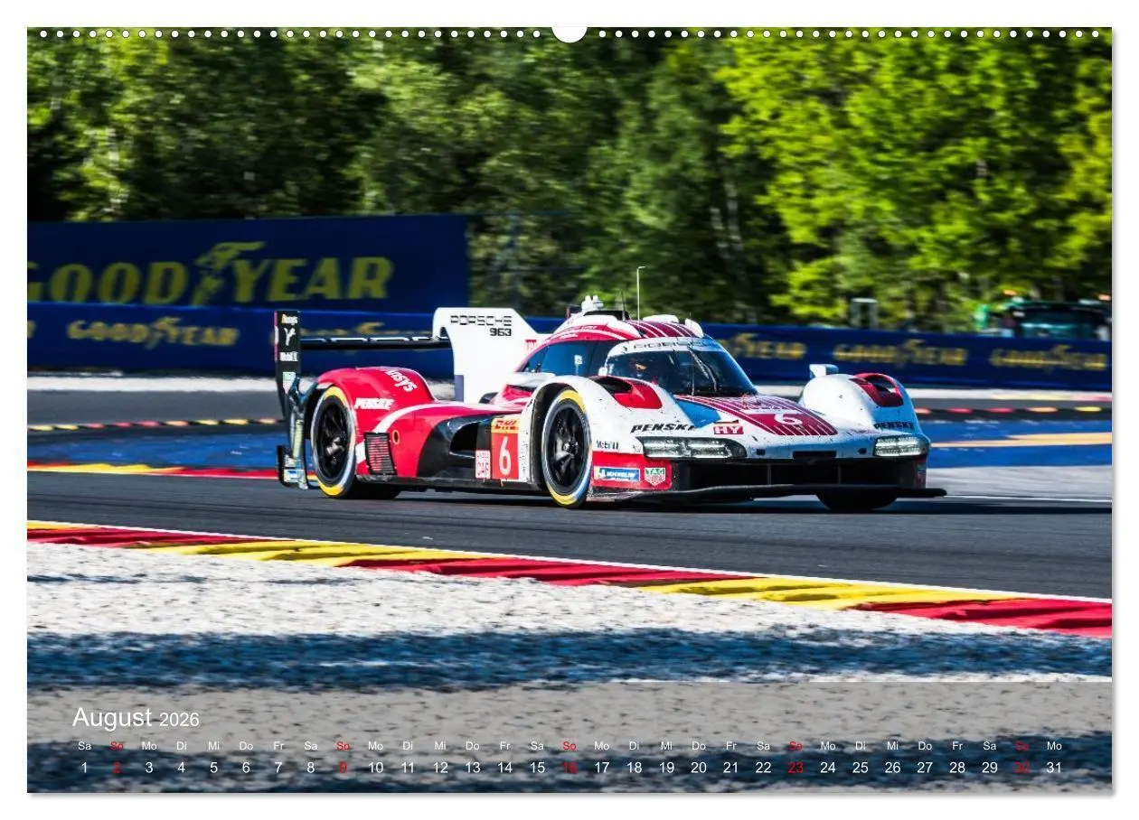 Bild: 9783516721034 | Motorsportkunst aus Weissach (Wandkalender 2026 DIN A2 quer),...
