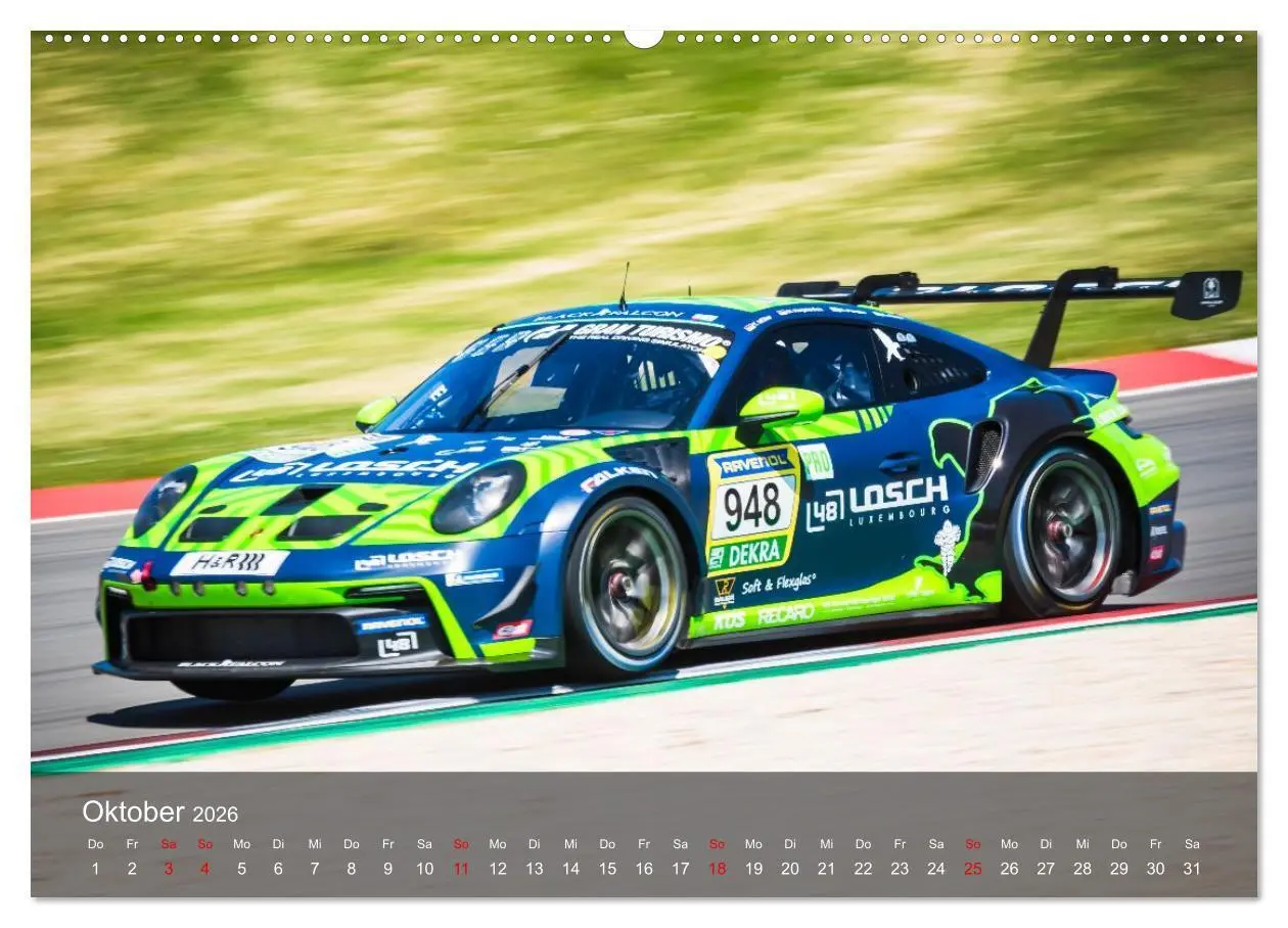 Bild: 9783516721034 | Motorsportkunst aus Weissach (Wandkalender 2026 DIN A2 quer),...