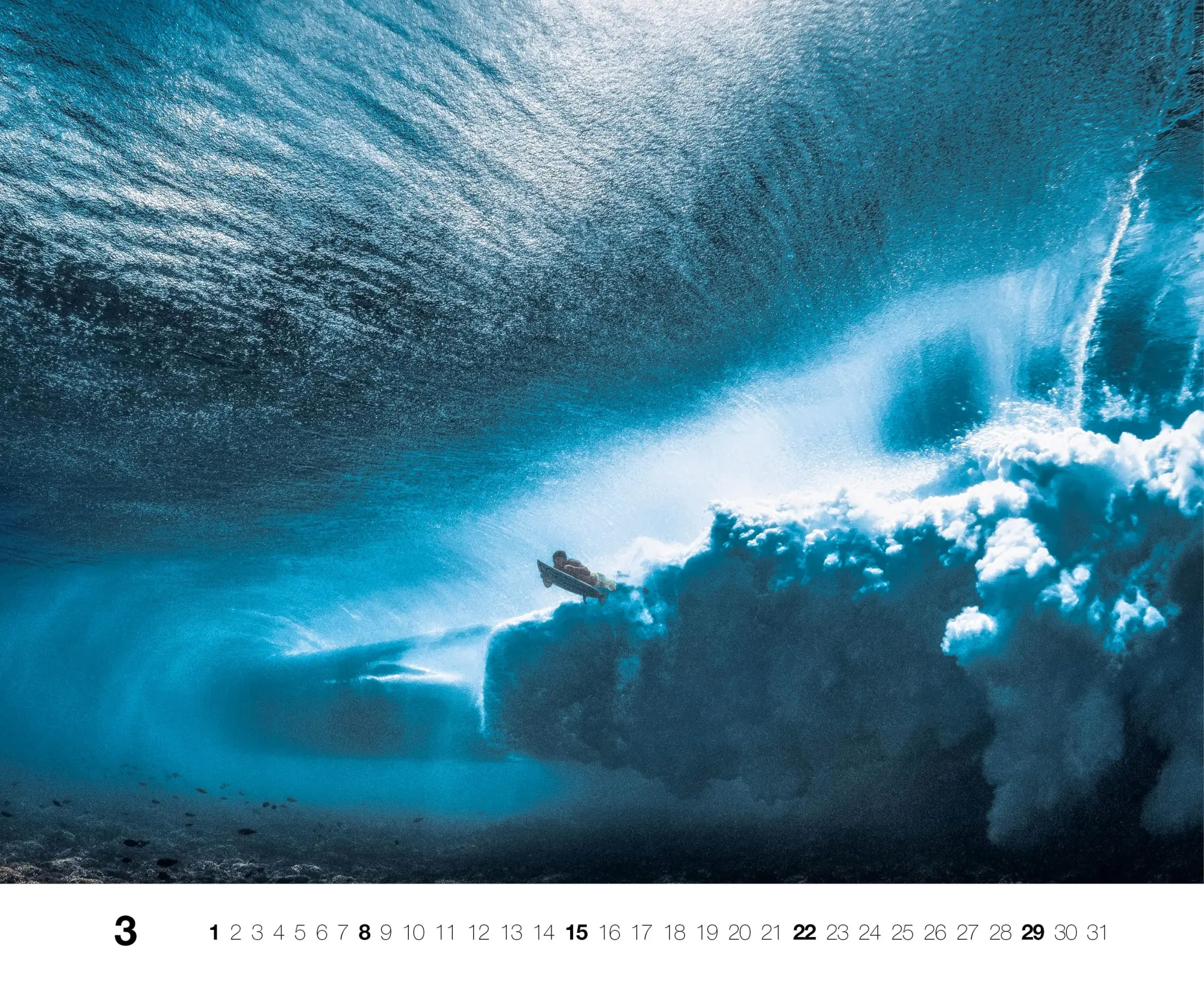 Bild: 9783667131034 | Teahupo'o 2026 | Surf-Fotografie auf Tahiti | Kalender | 14 S. | 2026