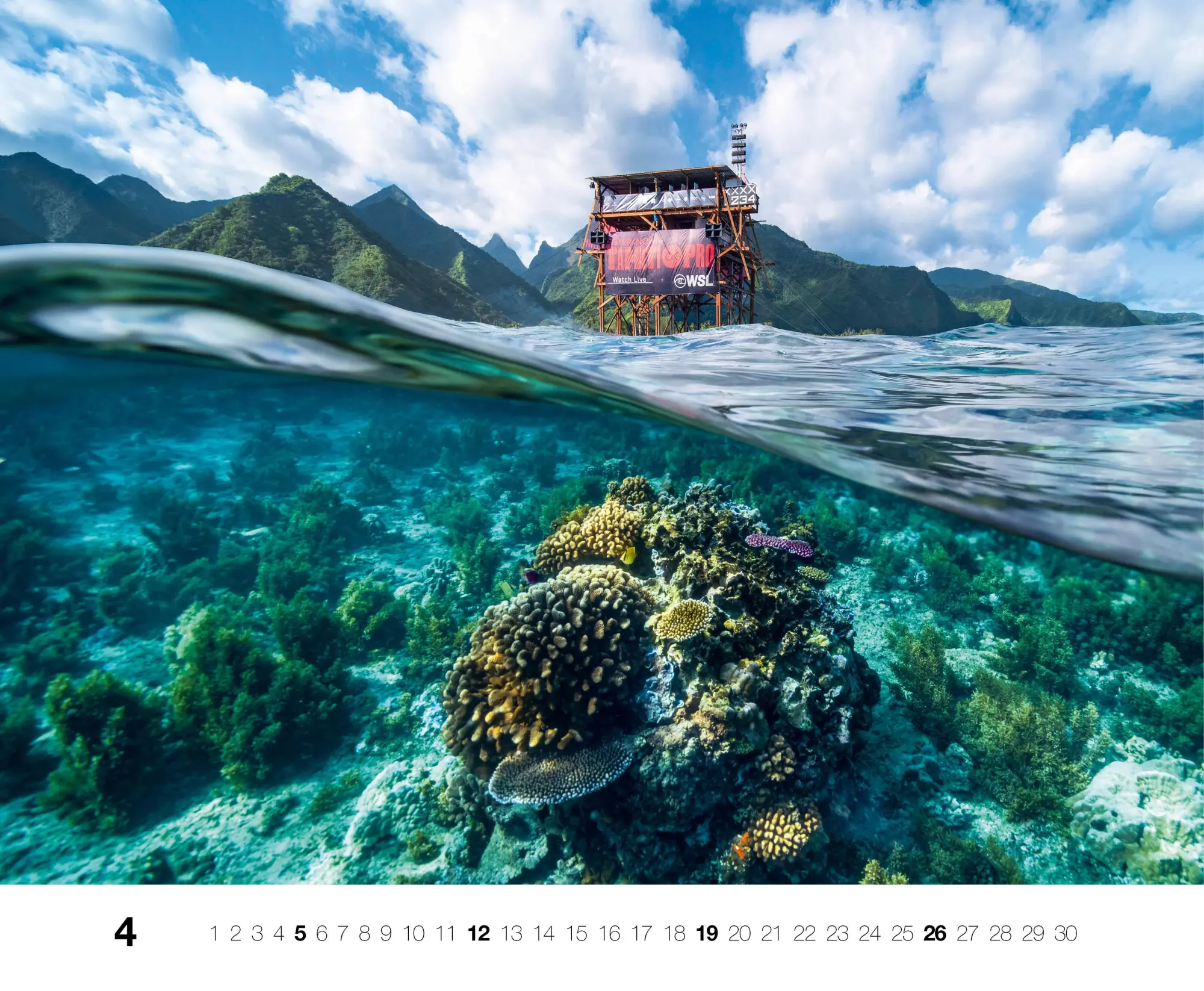 Bild: 9783667131034 | Teahupo'o 2026 | Surf-Fotografie auf Tahiti | Kalender | 14 S. | 2026