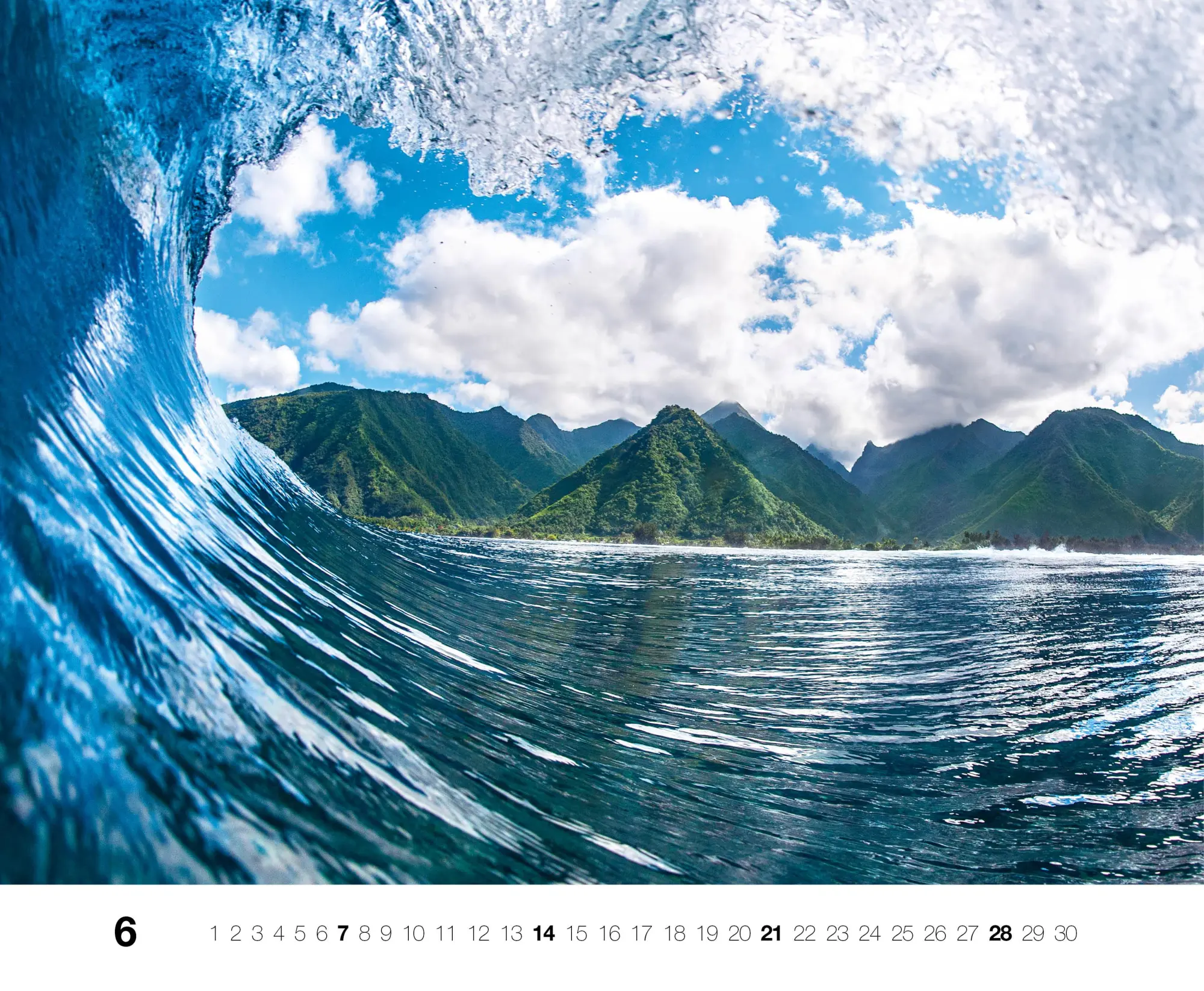 Bild: 9783667131034 | Teahupo'o 2026 | Surf-Fotografie auf Tahiti | Kalender | 14 S. | 2026