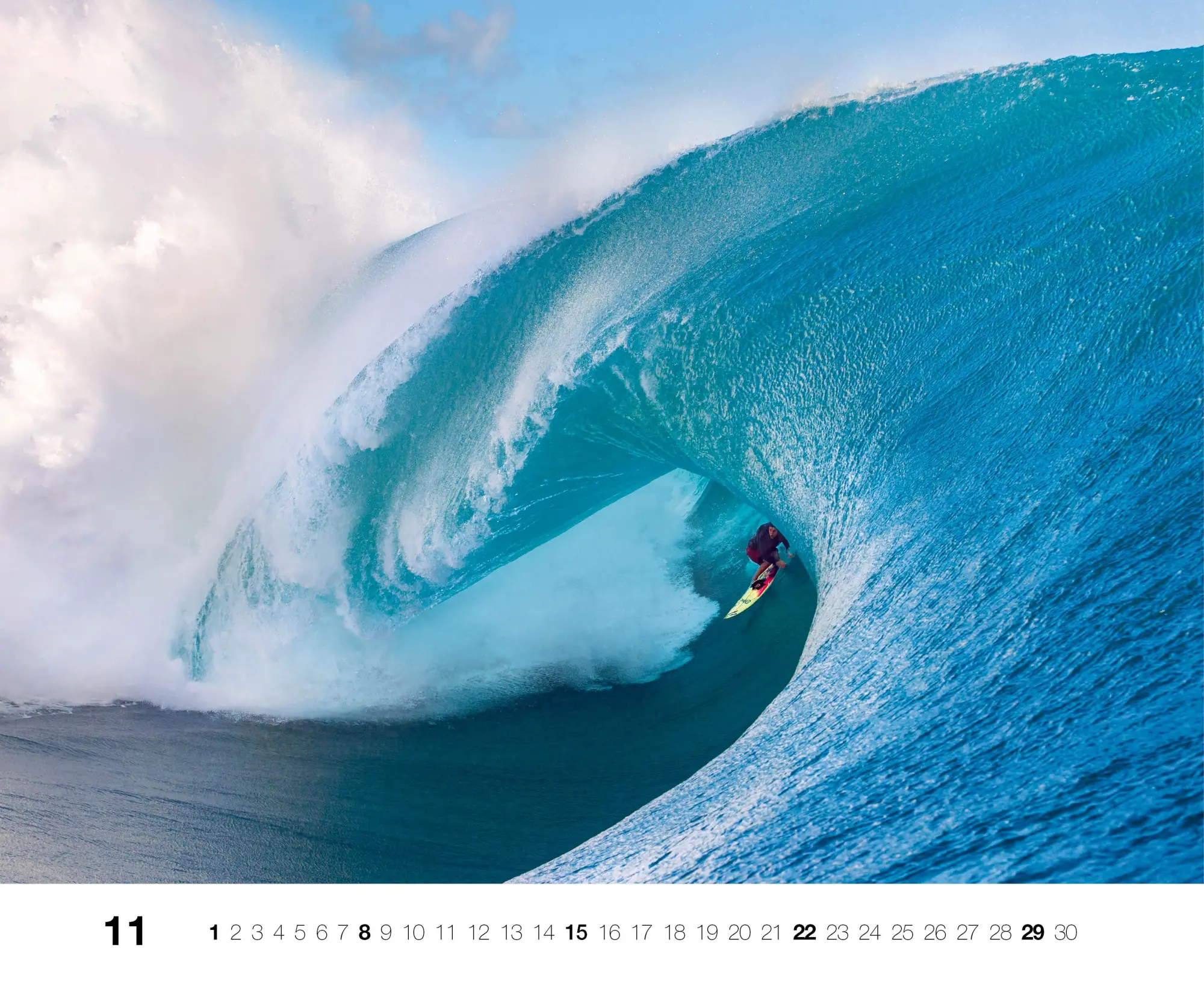 Bild: 9783667131034 | Teahupo'o 2026 | Surf-Fotografie auf Tahiti | Kalender | 14 S. | 2026