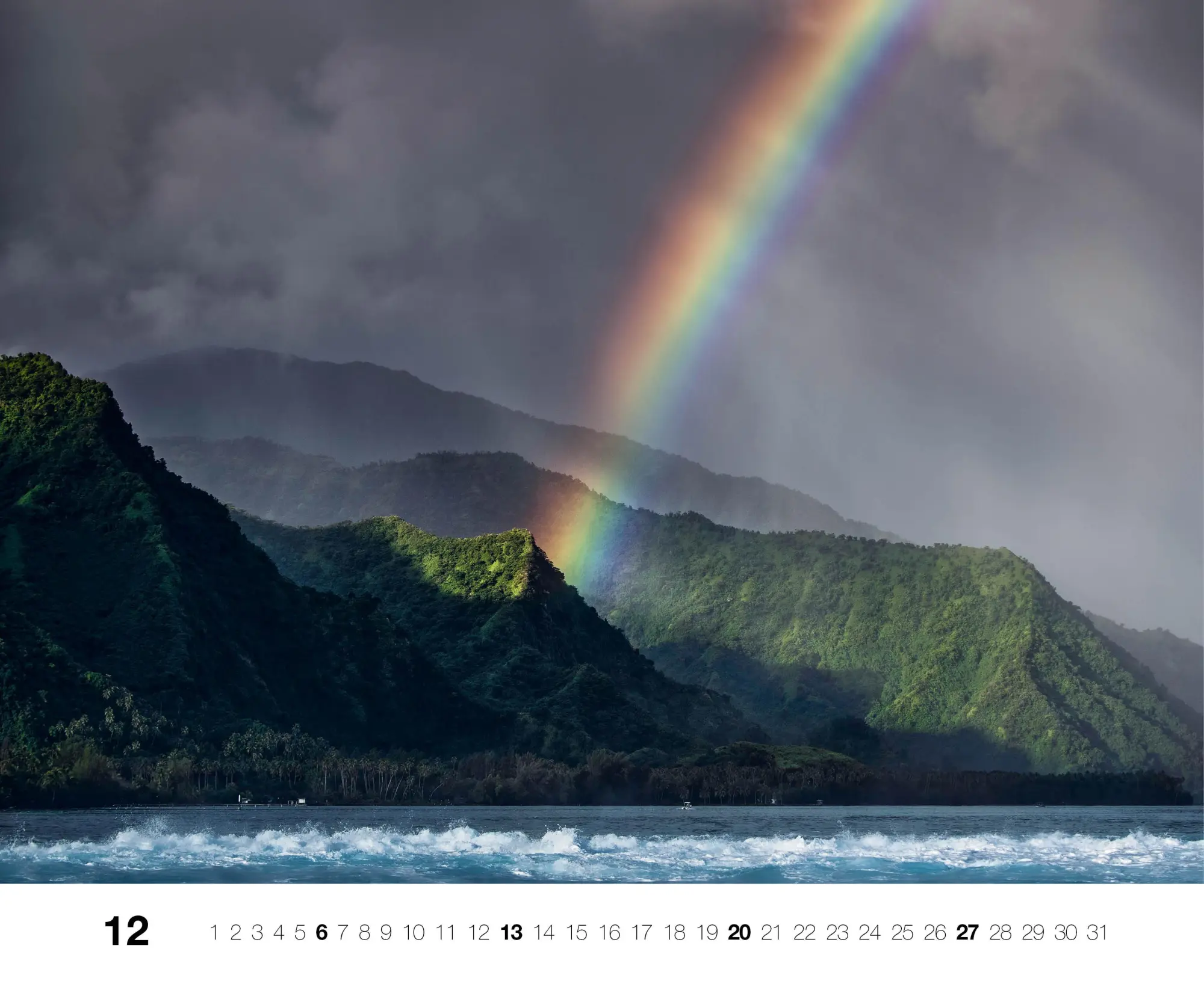 Bild: 9783667131034 | Teahupo'o 2026 | Surf-Fotografie auf Tahiti | Kalender | 14 S. | 2026