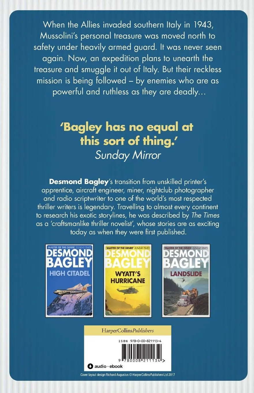 Rückseite: 9780008211134 | The Golden Keel | Desmond Bagley | Taschenbuch | Englisch | 2018