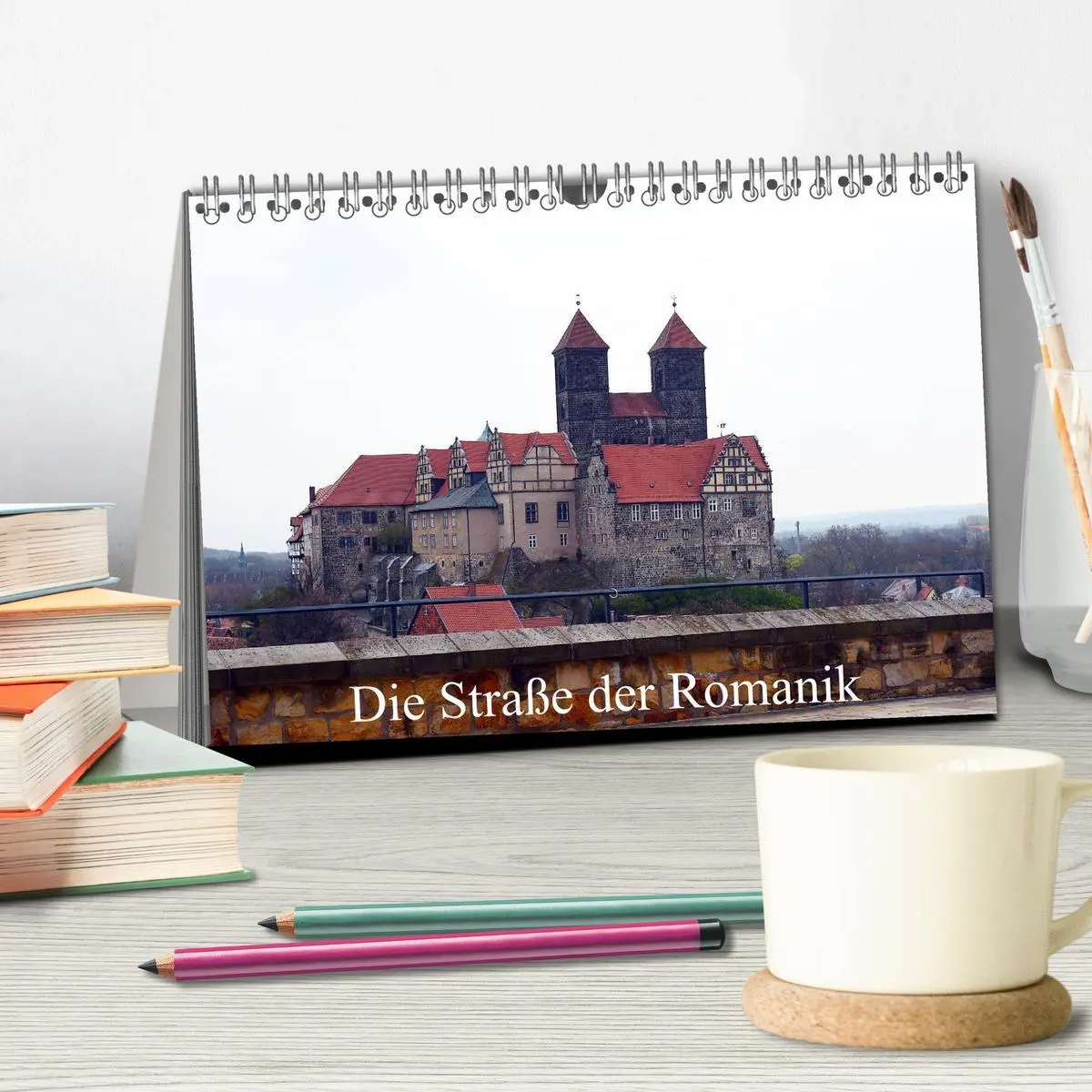 Bild: 9783457861134 | Die Straße der Romanik (Tischkalender 2026 DIN A5 quer), CALVENDO...
