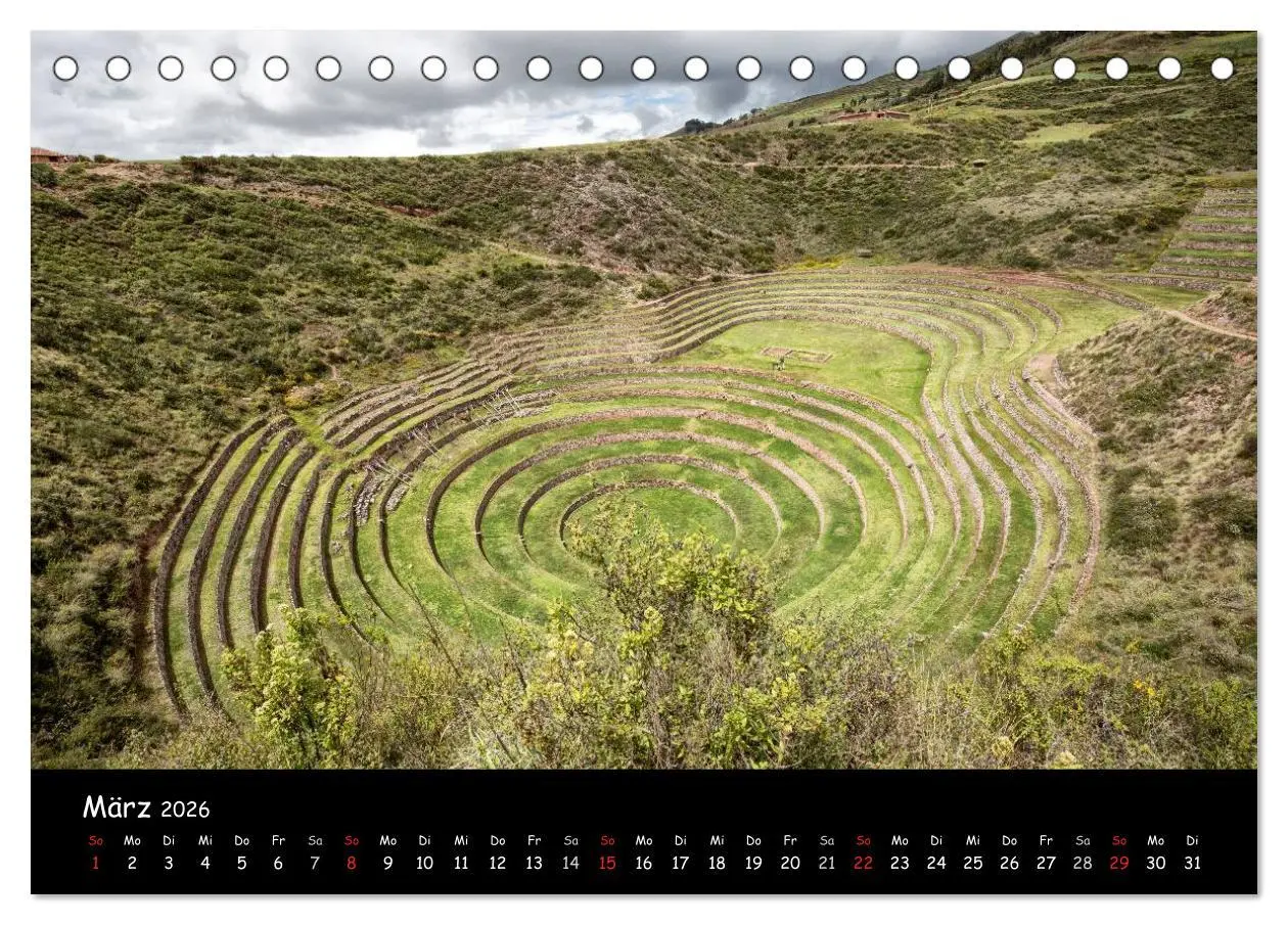 Bild: 9783516021134 | Traumziel Peru (Tischkalender 2026 DIN A5 quer), CALVENDO...