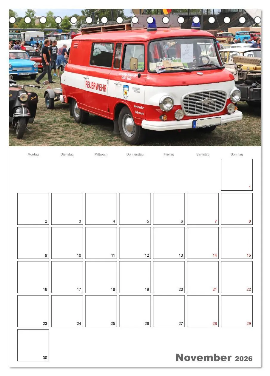 Bild: 9783516401134 | Ost-Oldtimer in Magdeburg (Tischkalender 2026 DIN A5 hoch),...