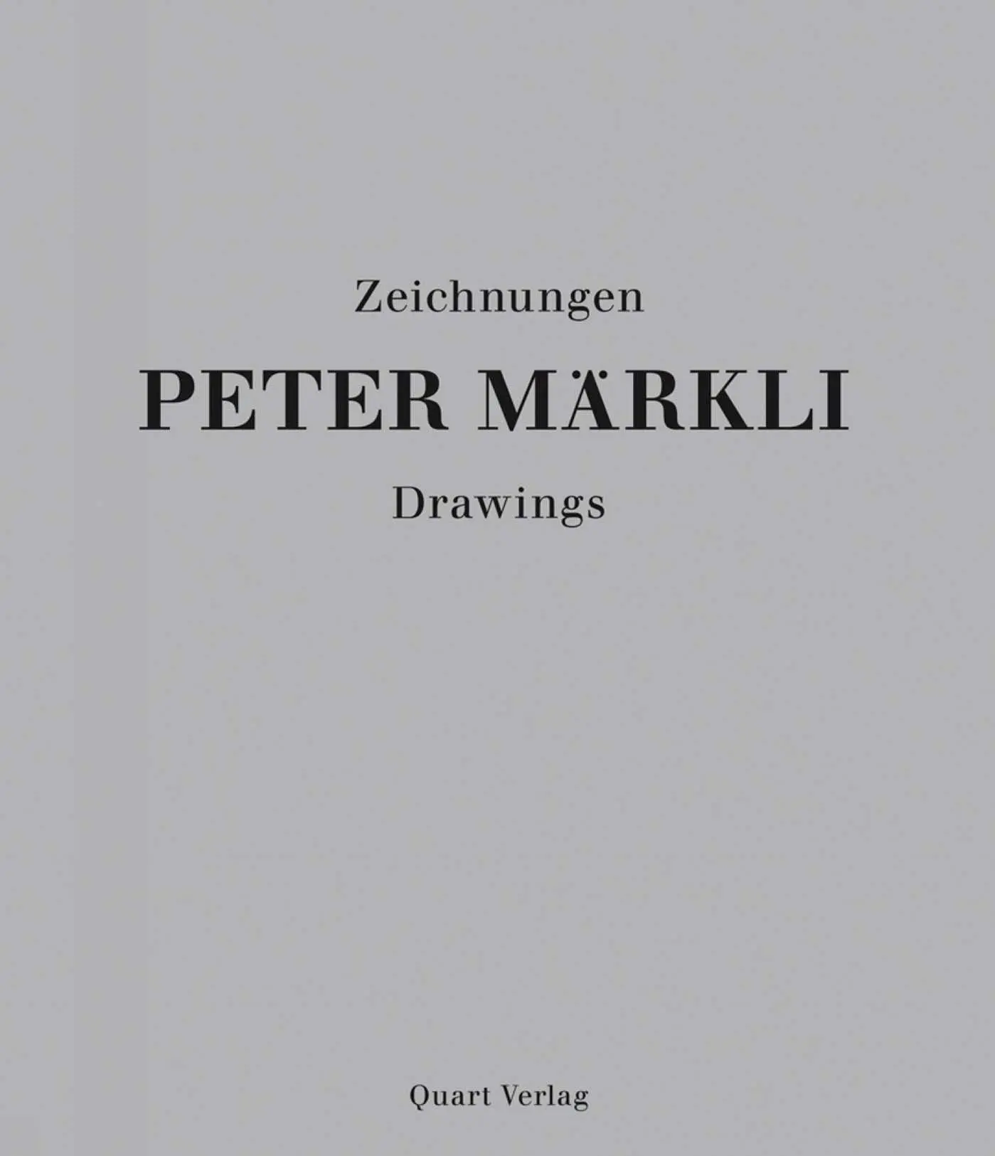 Cover: 9783037611234 | Peter Märkli - Zeichnungen/Drawings | Drawings | Fabio Don (u. a.)