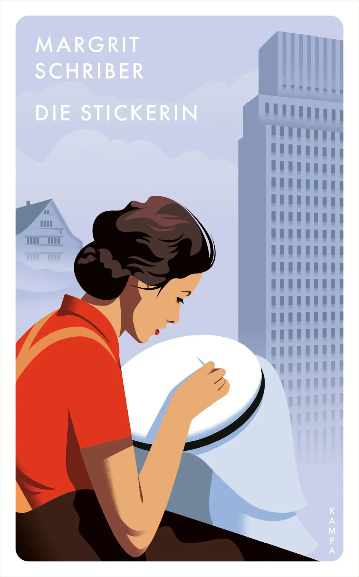 Cover: 9783311151234 | Die Stickerin | Margrit Schriber | Taschenbuch | 256 S. | Deutsch