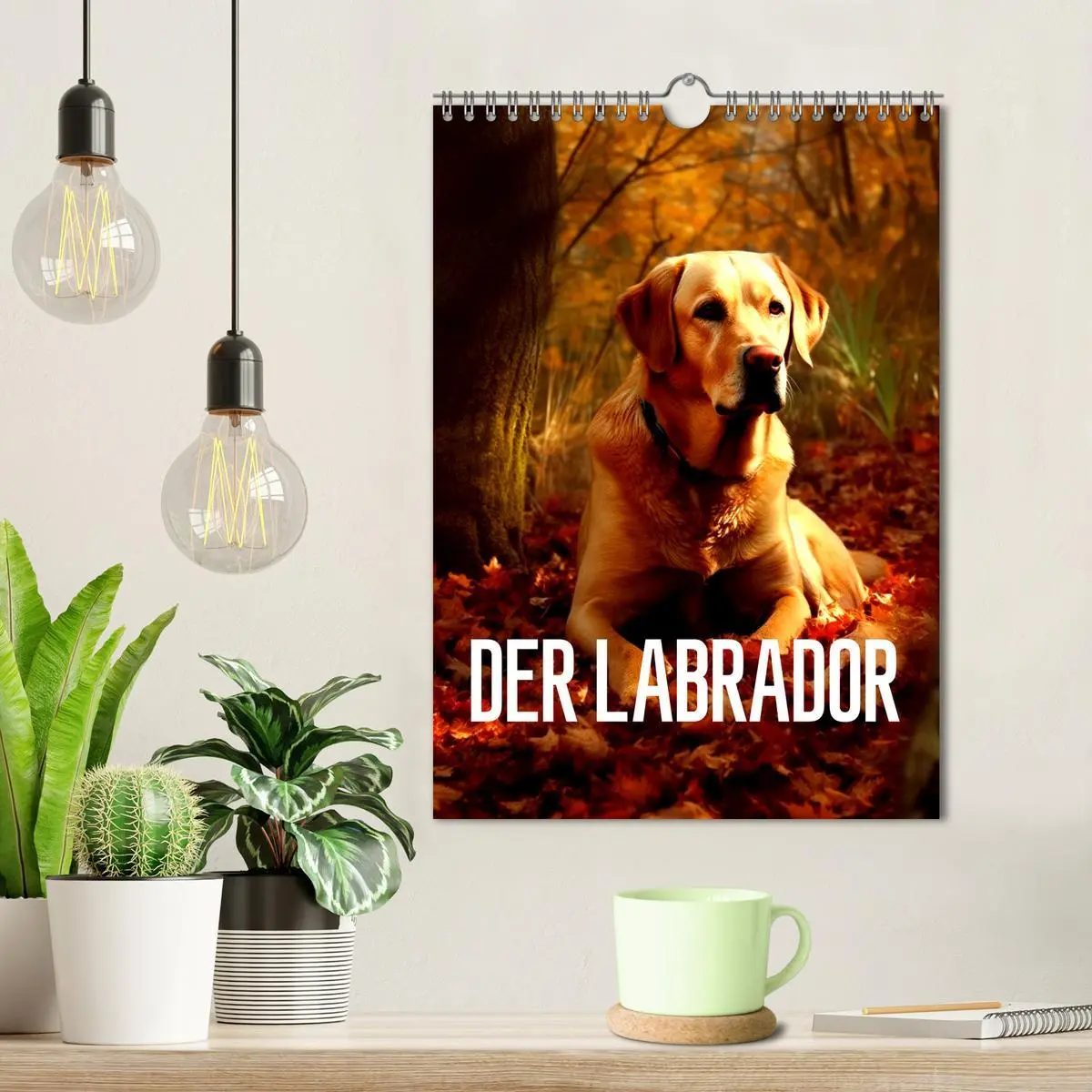 Bild: 9783516321234 | Der Labrador (Wandkalender 2026 DIN A4 hoch), CALVENDO Monatskalender