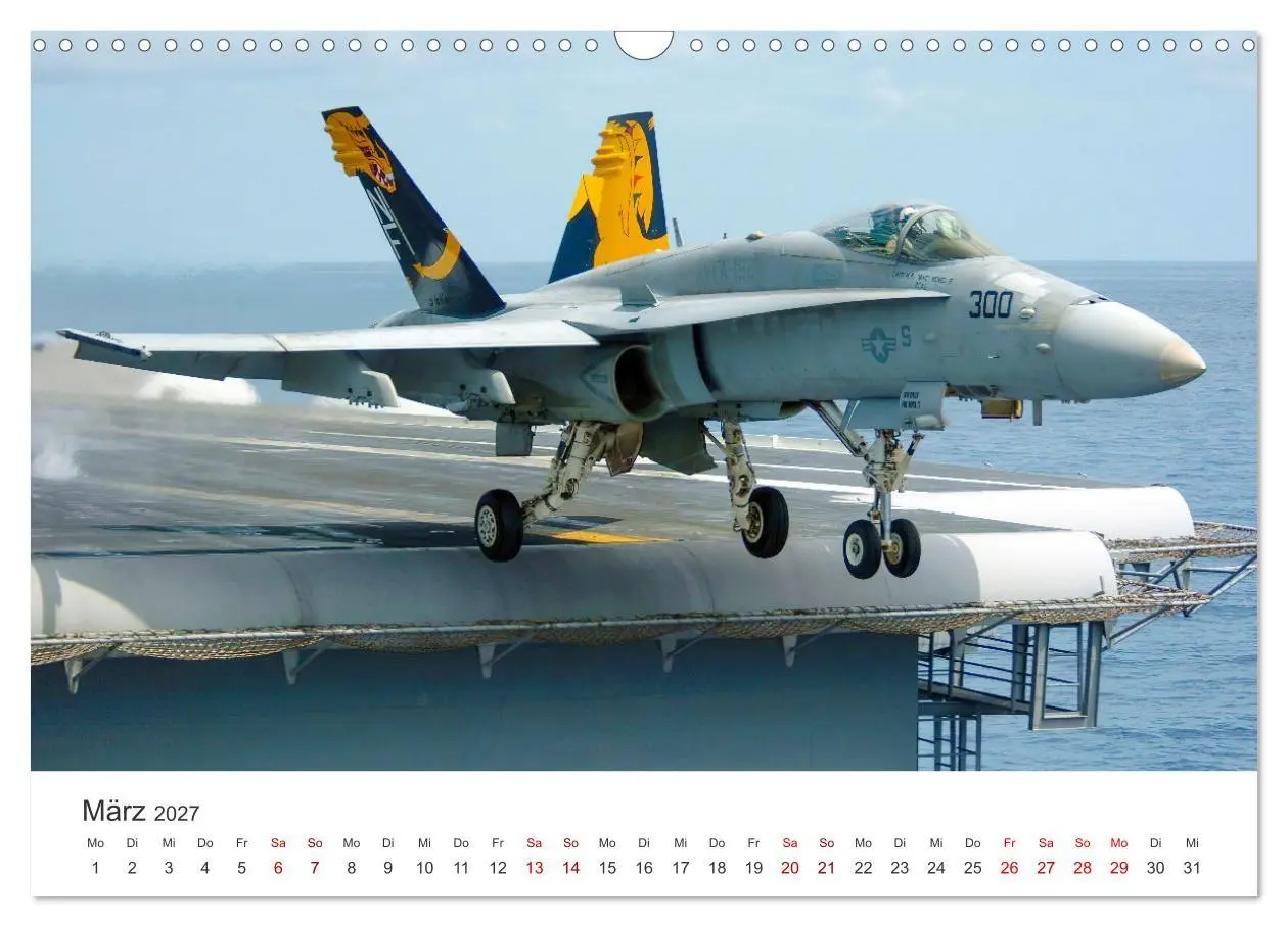 Bild: 9783569341234 | Kampfjets - Düsenjäger-Kalender (Wandkalender 2027 DIN A3 quer),...