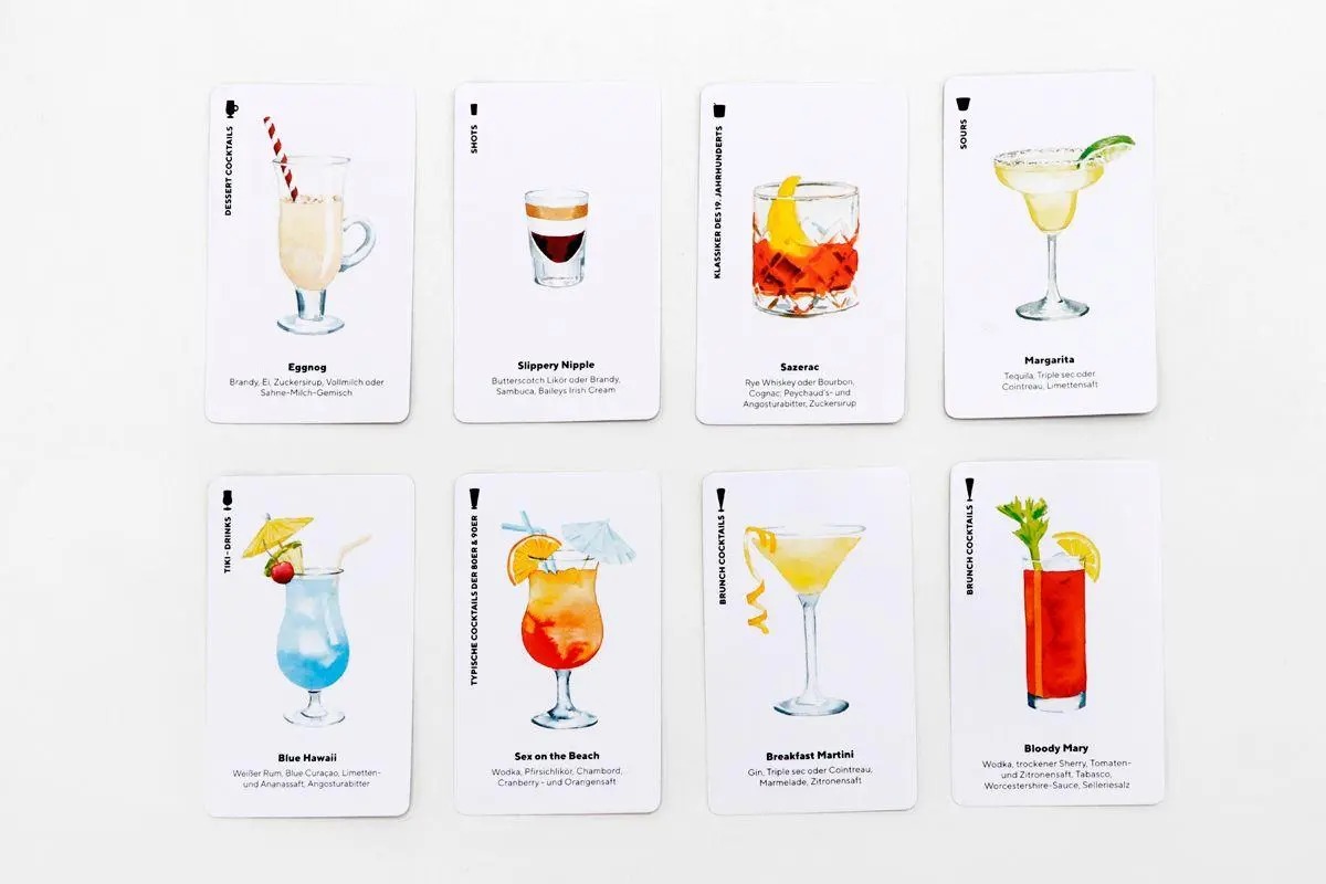 Bild: 9783962441234 | Happy Hour | Ein Cocktail-Kartenspiel | Laura Gladwin | Spiel | 52 S.