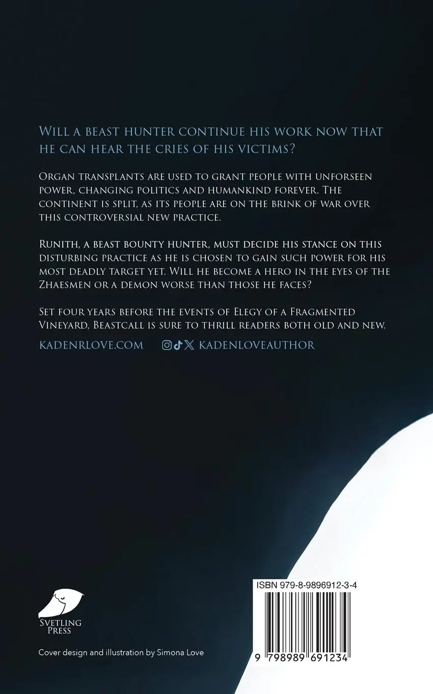 Rückseite: 9798989691234 | Beastcall | Kaden Love | Taschenbuch | Englisch | 2024