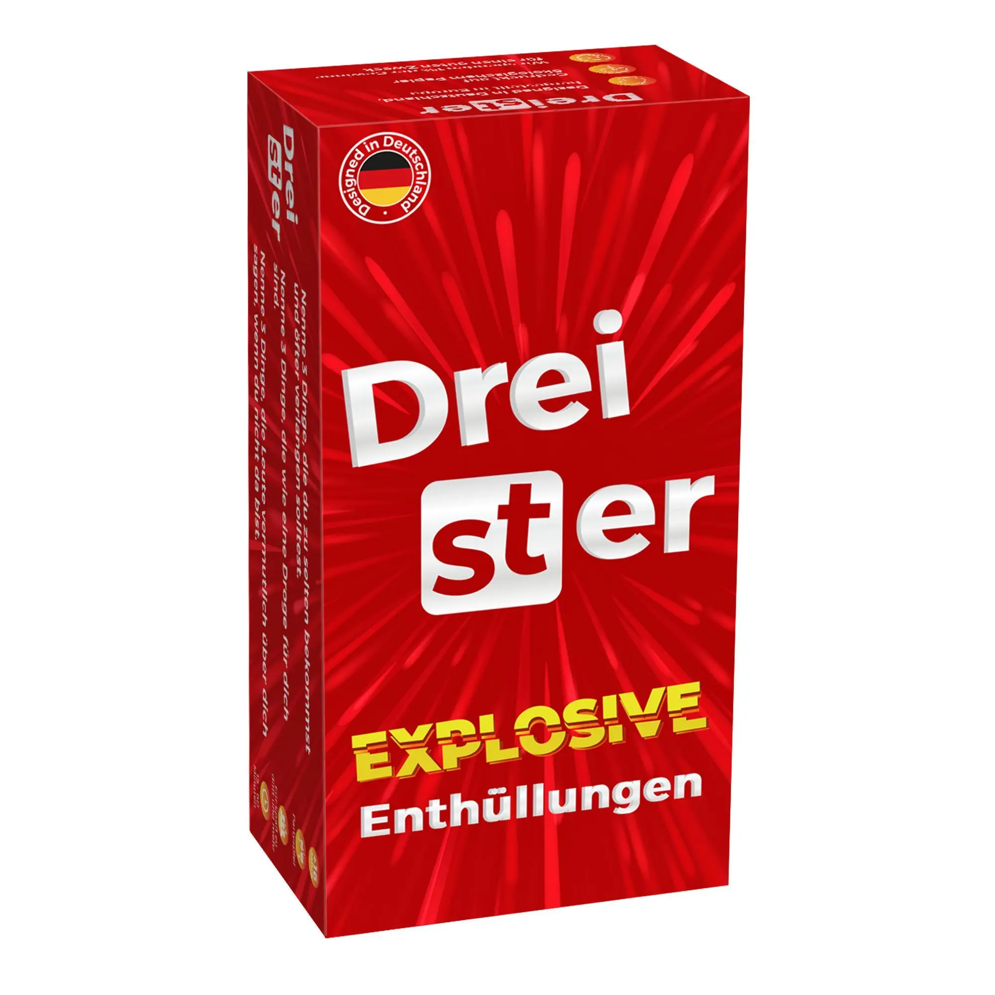 Cover: 3770011991334 | Dreister - Das Partyspiel | Explosive Enthüllungen | Brissy (u. a.)
