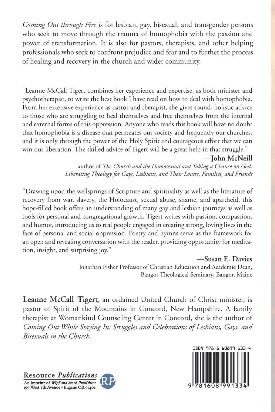 Rückseite: 9781608991334 | Coming Out through Fire | Leanne McCall Tigert | Taschenbuch | 2009