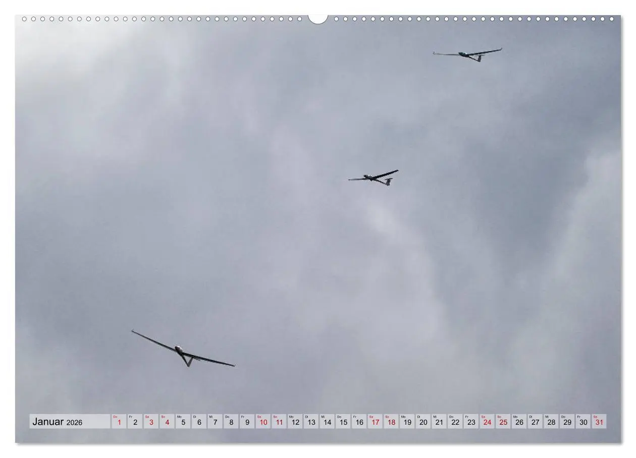 Bild: 9783457841334 | Lautlos durch die Luft - Faszination Segelfliegen (Wandkalender...