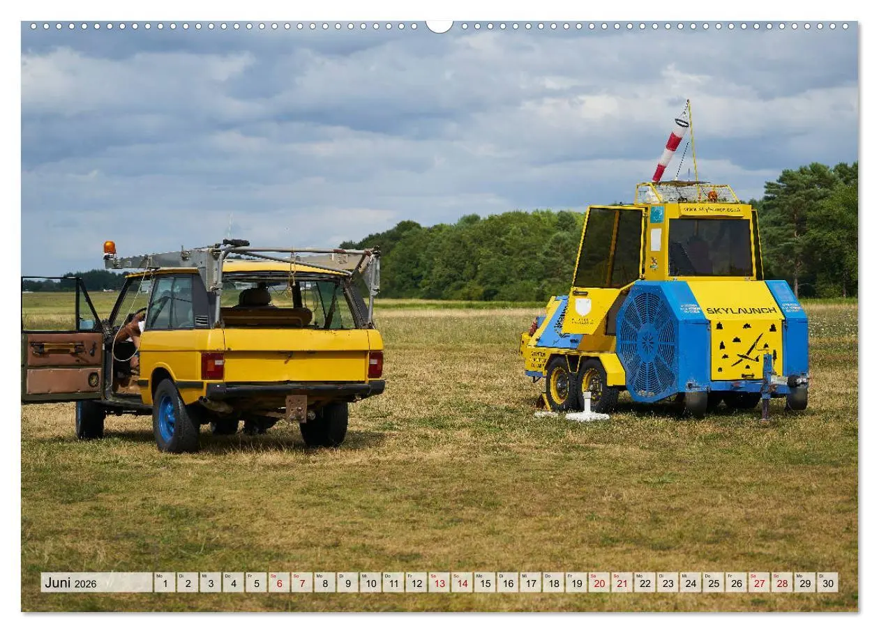 Bild: 9783457841334 | Lautlos durch die Luft - Faszination Segelfliegen (Wandkalender...