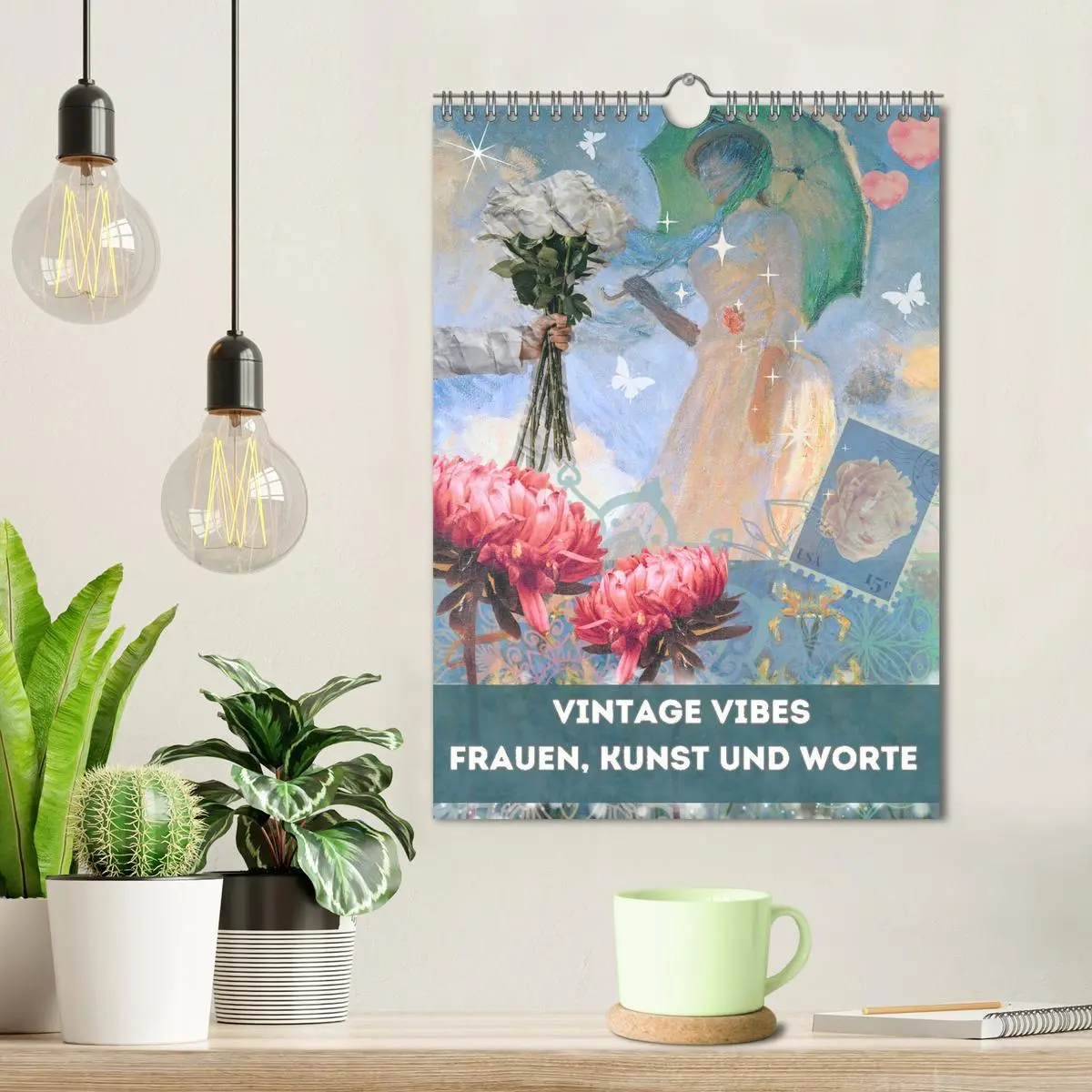 Bild: 9783516241334 | Vintage Vibes - Frauen, Kunst und Worte (Wandkalender 2026 DIN A4...
