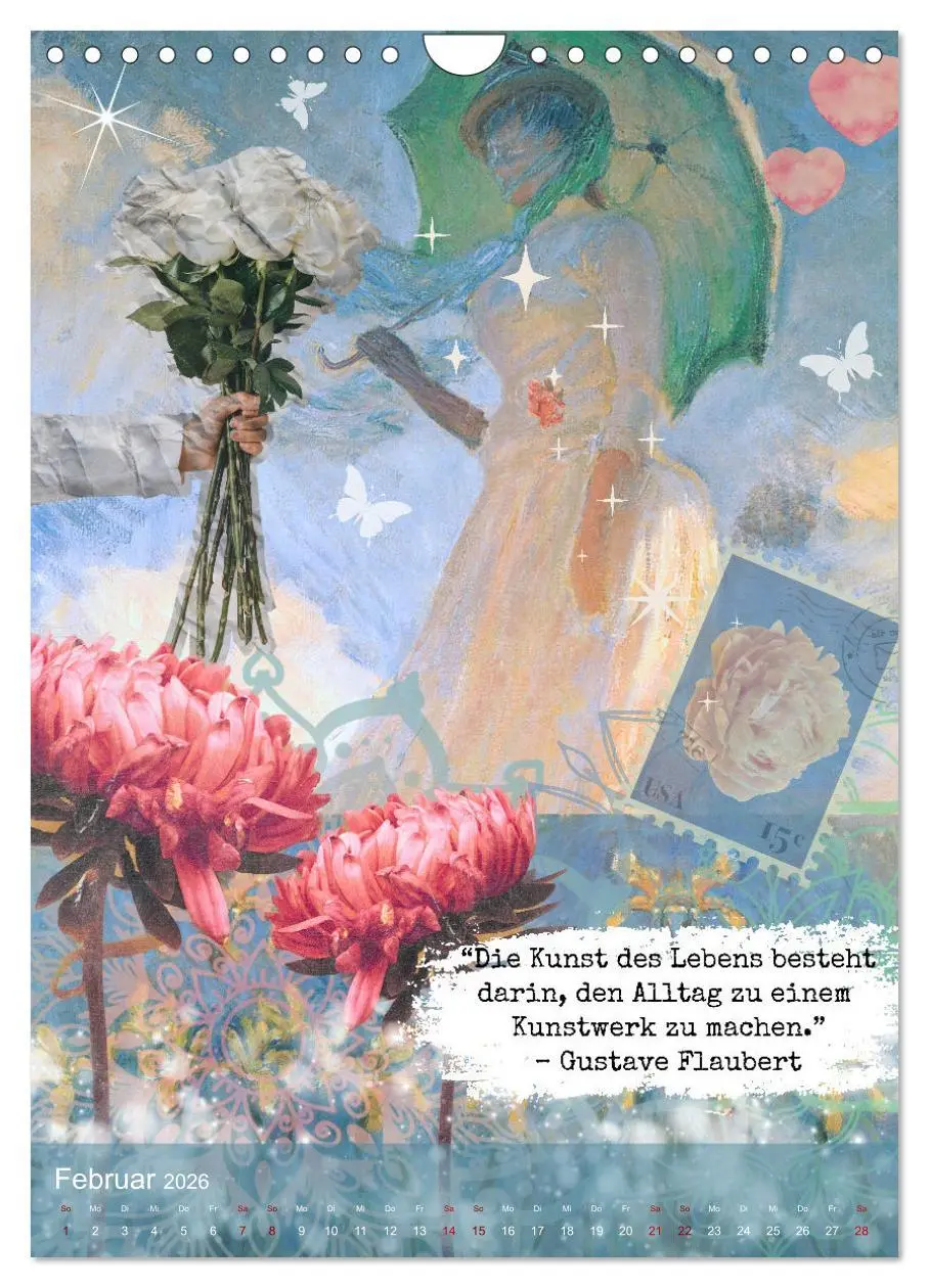 Bild: 9783516241334 | Vintage Vibes - Frauen, Kunst und Worte (Wandkalender 2026 DIN A4...