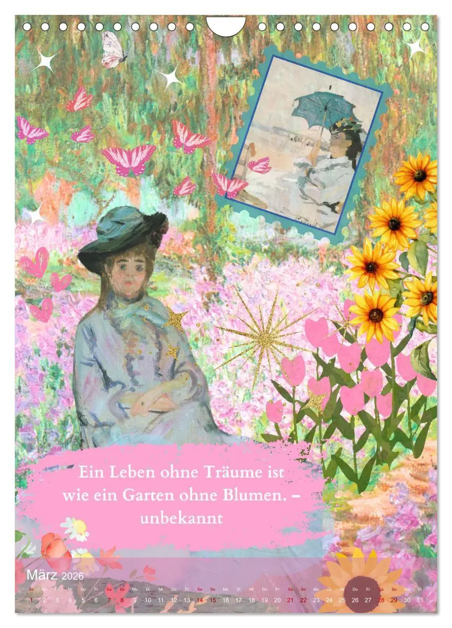 Bild: 9783516241334 | Vintage Vibes - Frauen, Kunst und Worte (Wandkalender 2026 DIN A4...