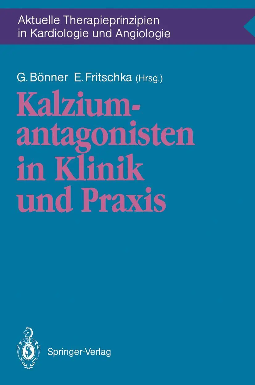 Cover: 9783540521334 | Kalziumantagonisten in Klinik und Praxis | E. Fritschka (u. a.) | Buch