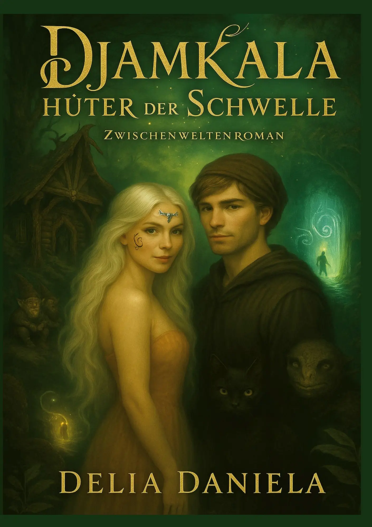 Cover: 9783695131334 | Djamkala - Hüter der Schwelle | Zwischenweltenroman | Delia Daniela