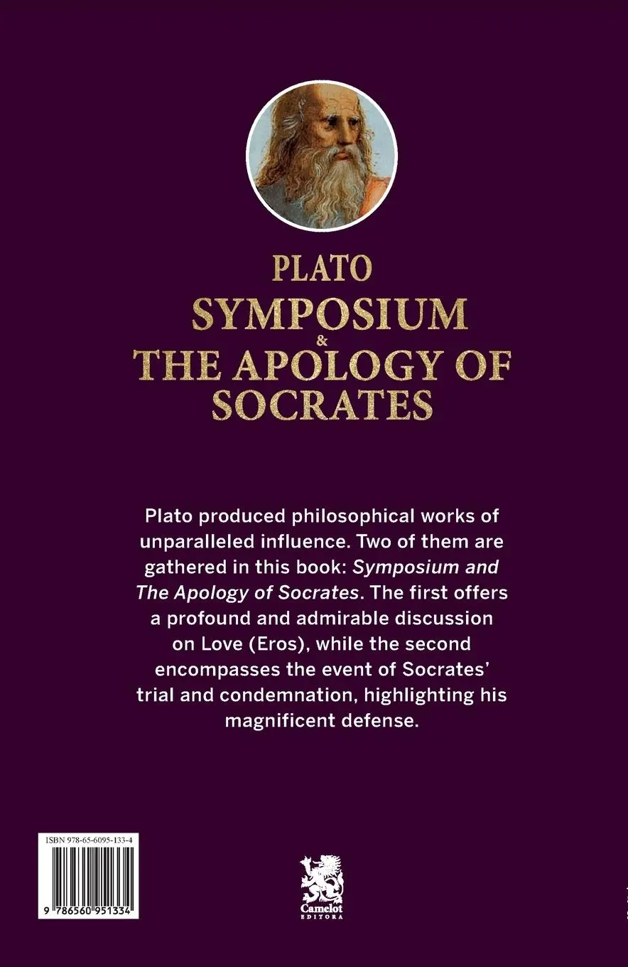 Rückseite: 9786560951334 | Symposium &amp; The Apology of Socrates | Plato | Taschenbuch | Englisch