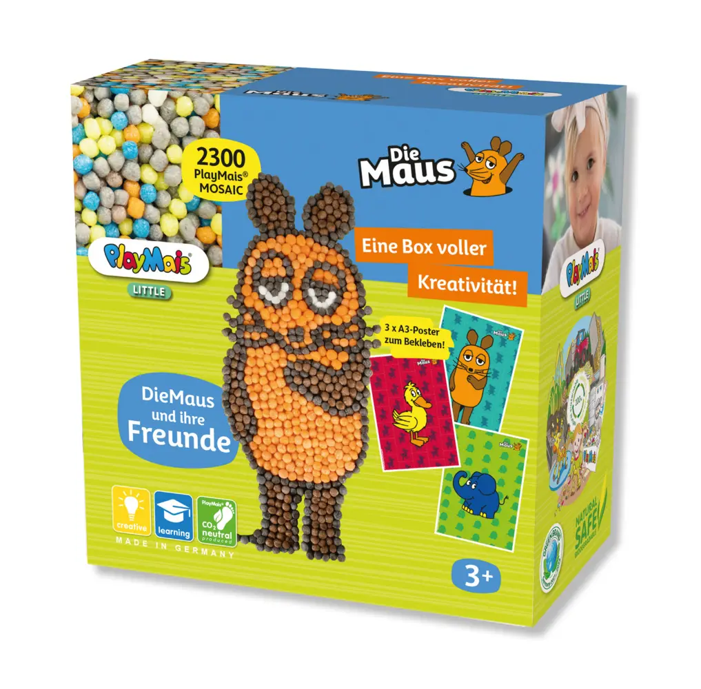 Cover: 4041077011434 | PlayMais® MOSAIC LITTLE DIE MAUS | In Karton | 160880 | Deutsch | 2022