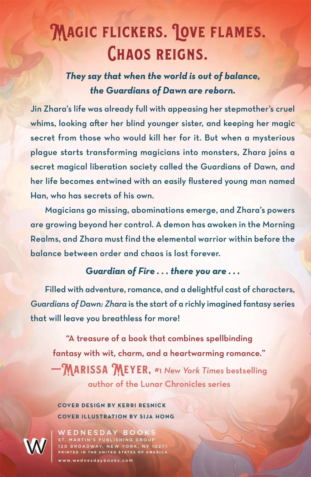 Rückseite: 9781250191434 | Guardians of Dawn | Zhara | S. Jae-Jones | Taschenbuch | Englisch