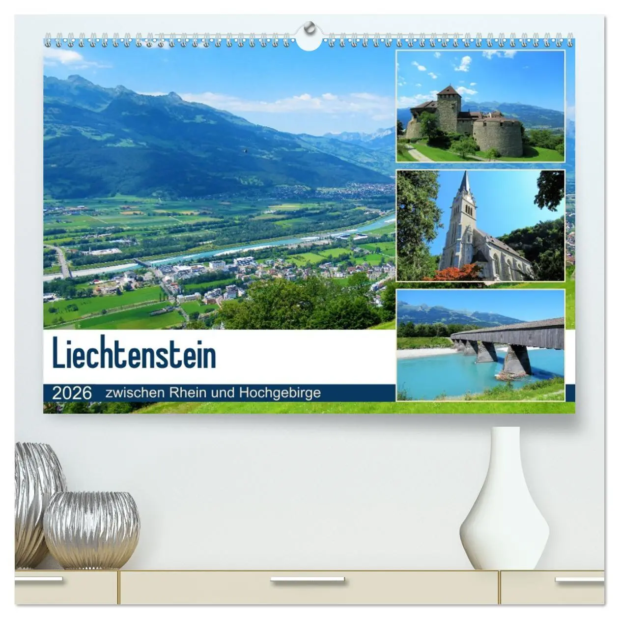 Cover: 9783457451434 | Liechtenstein - zwischen Rhein und Hochgebirge (hochwertiger...