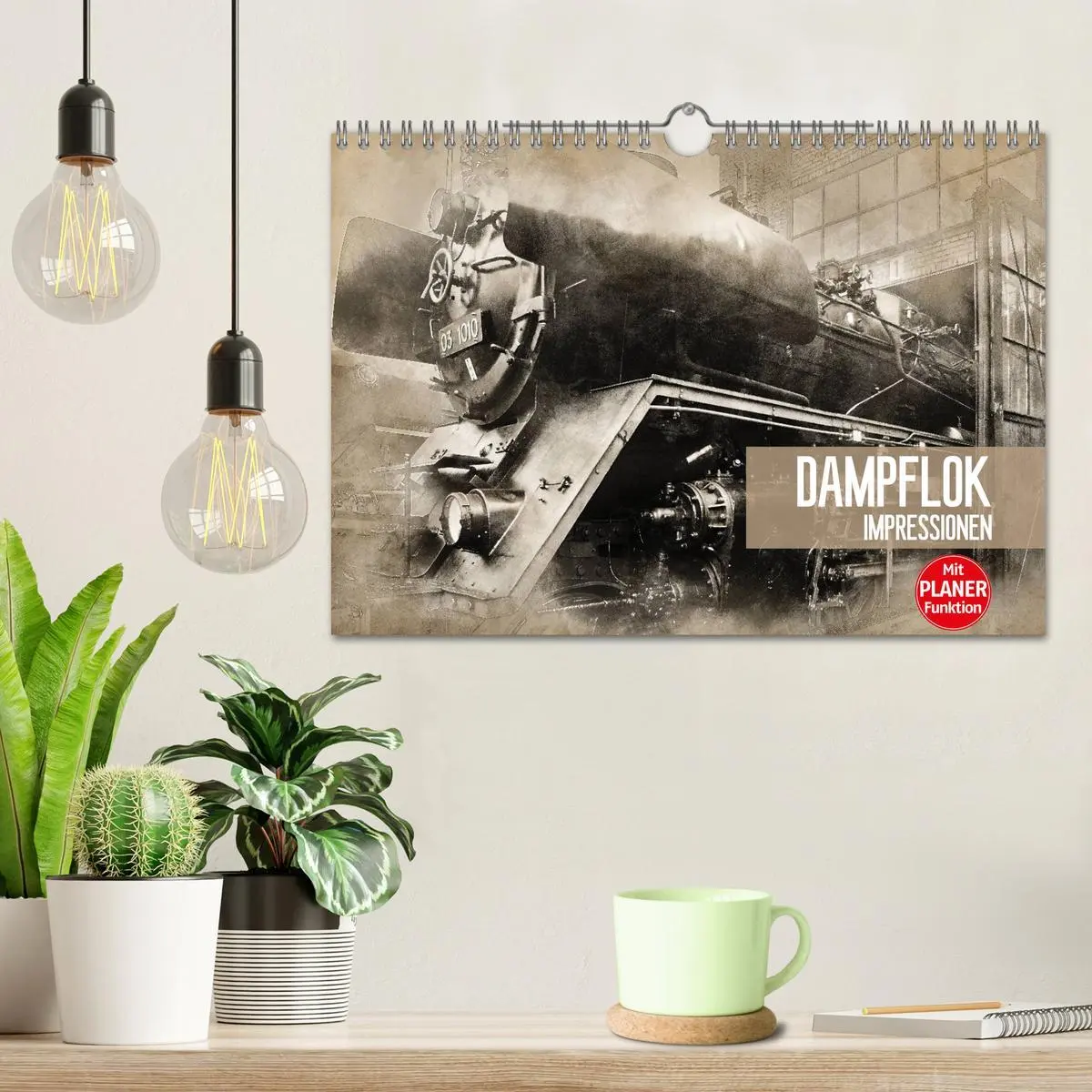 Bild: 9783457901434 | Dampflok Impressionen (Wandkalender 2026 DIN A4 quer), CALVENDO...