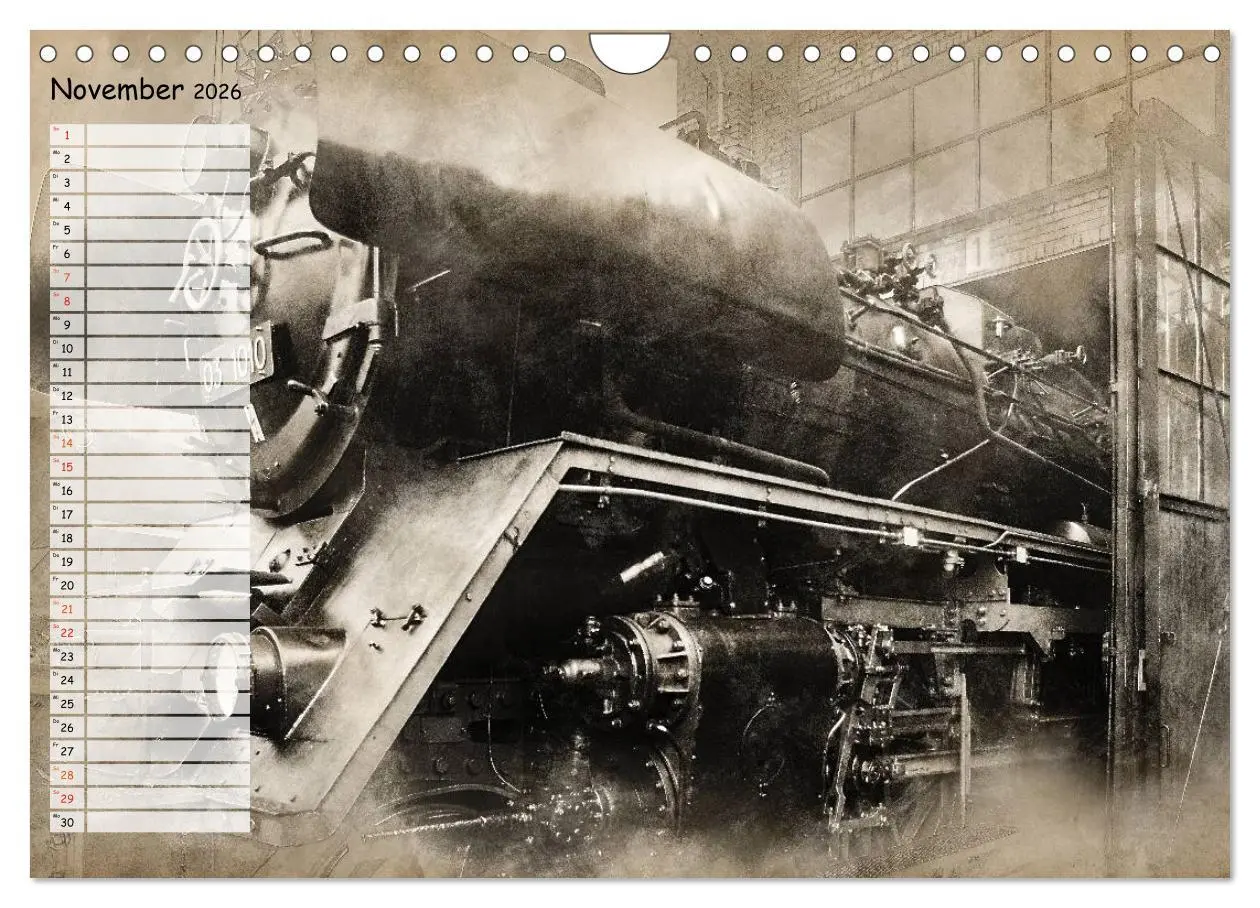 Bild: 9783457901434 | Dampflok Impressionen (Wandkalender 2026 DIN A4 quer), CALVENDO...