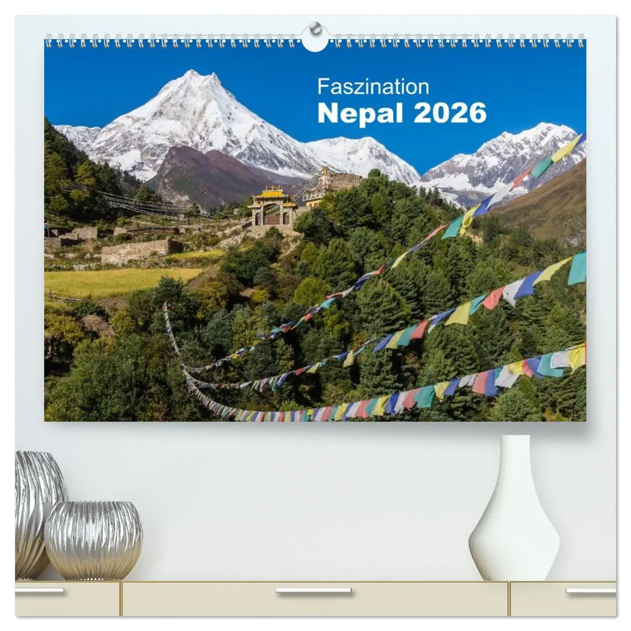 Cover: 9783516091434 | Faszination Nepal (hochwertiger Premium Wandkalender 2026 DIN A2...