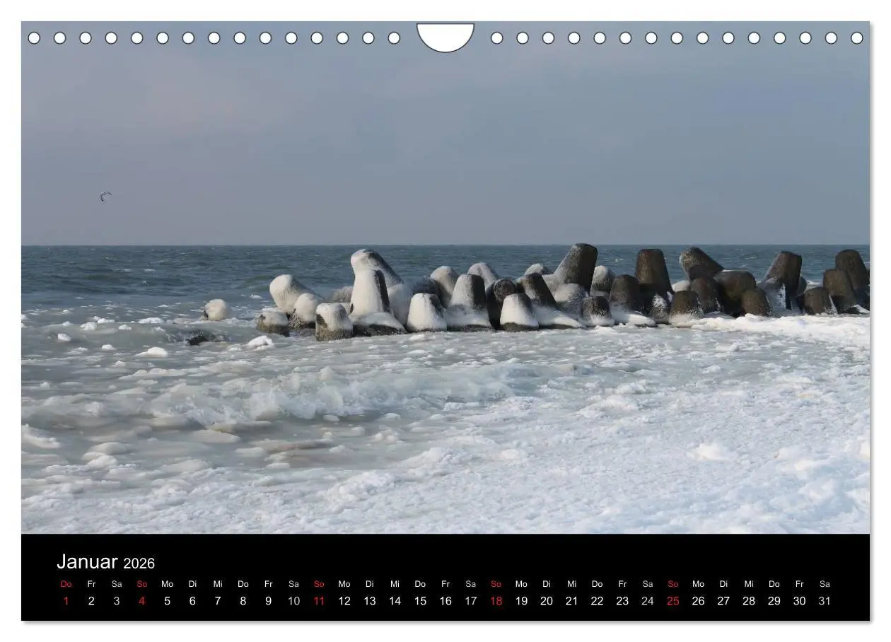 Bild: 9783516161434 | Sylt 2026 (Wandkalender 2026 DIN A4 quer), CALVENDO Monatskalender