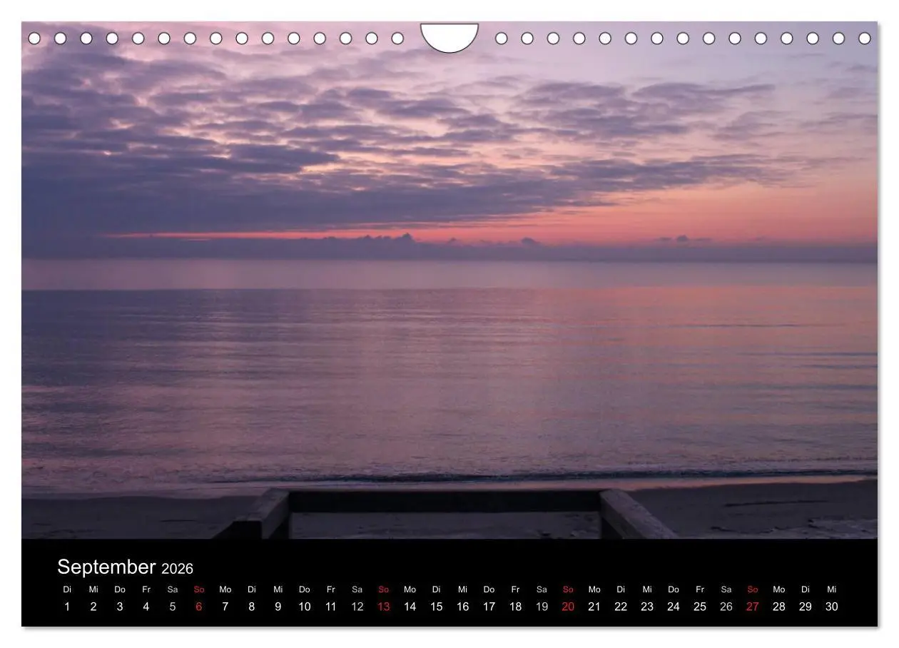 Bild: 9783516161434 | Sylt 2026 (Wandkalender 2026 DIN A4 quer), CALVENDO Monatskalender