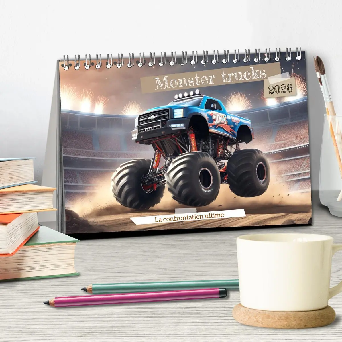 Bild: 9783516541434 | Monster trucks La confrontation ultime (Calendrier de bureau 2026...