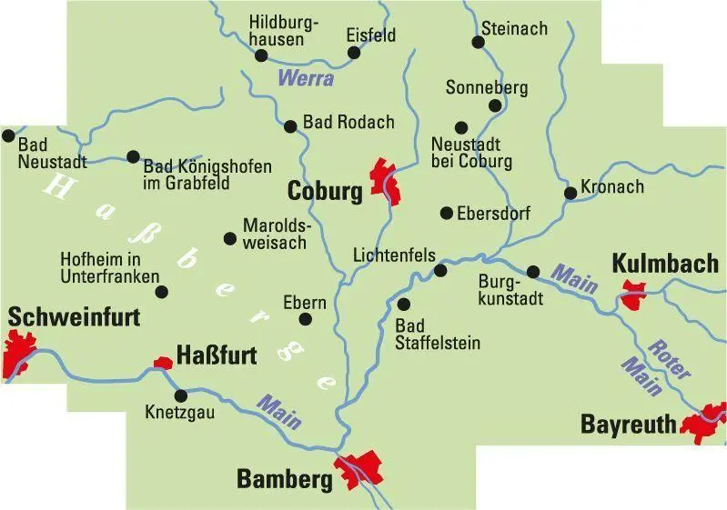 Bild: 9783969901434 | ADFC-Regionalkarte Coburg Bamberg, 1:75.000, mit...