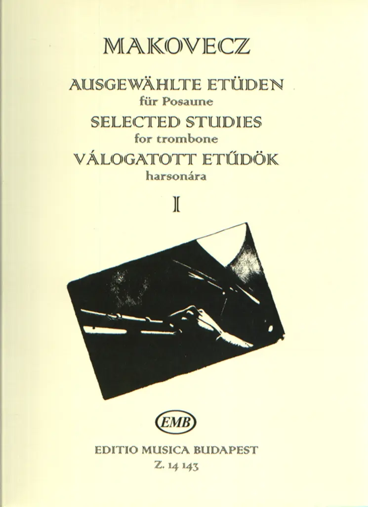 Cover: 9790080141434 | Selected Studies For Trombone I | Buch | 1997 | Editio Musica Budapest
