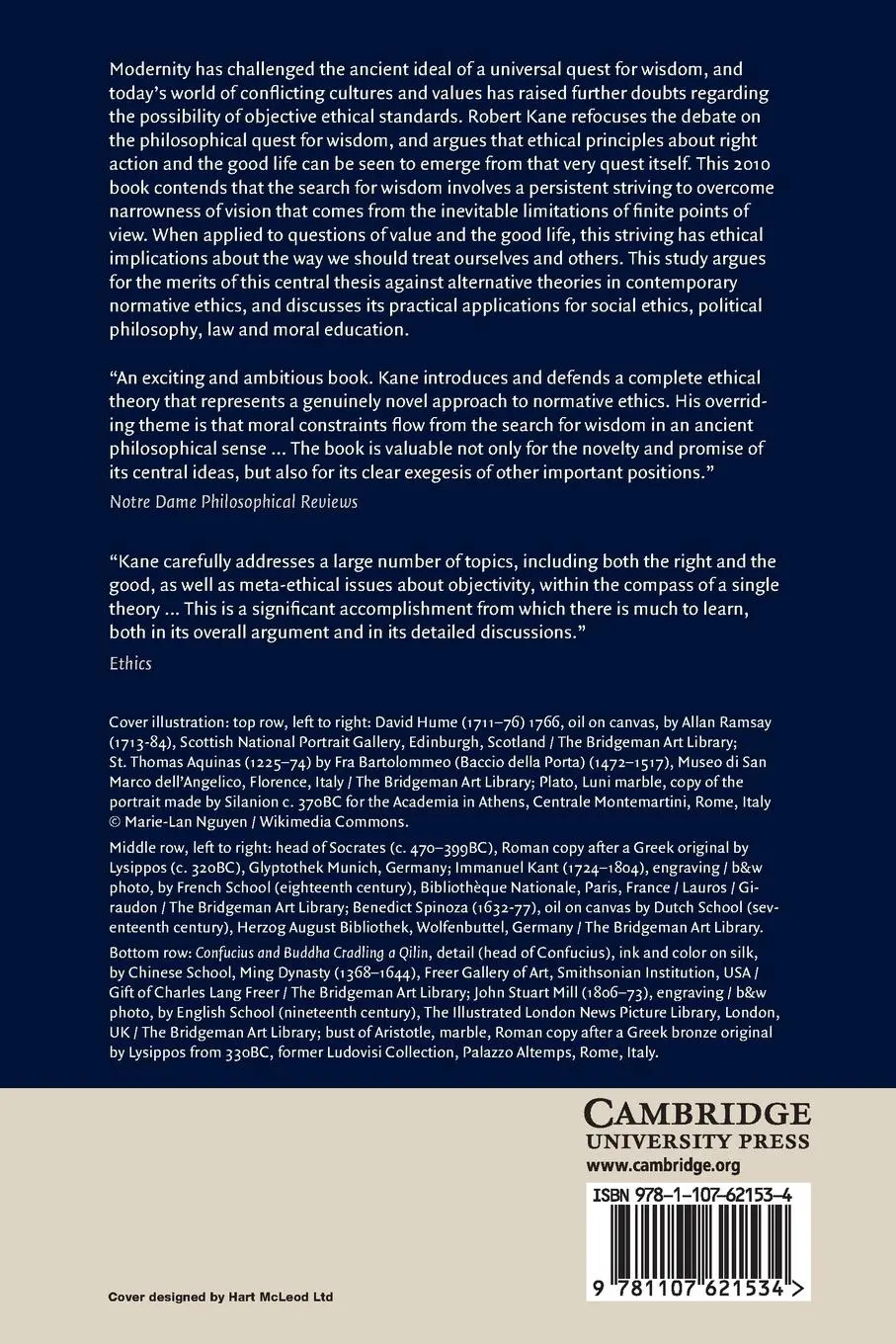 Rückseite: 9781107621534 | Ethics and the Quest for Wisdom | Robert Kane | Taschenbuch | Englisch