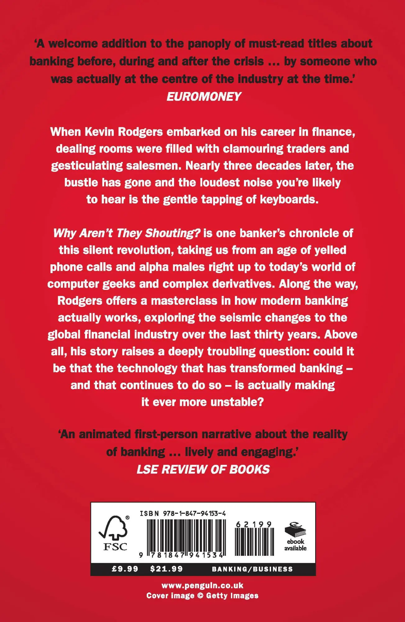 Rückseite: 9781847941534 | Why Aren't They Shouting? | Kevin Rodgers | Taschenbuch | 320 S.
