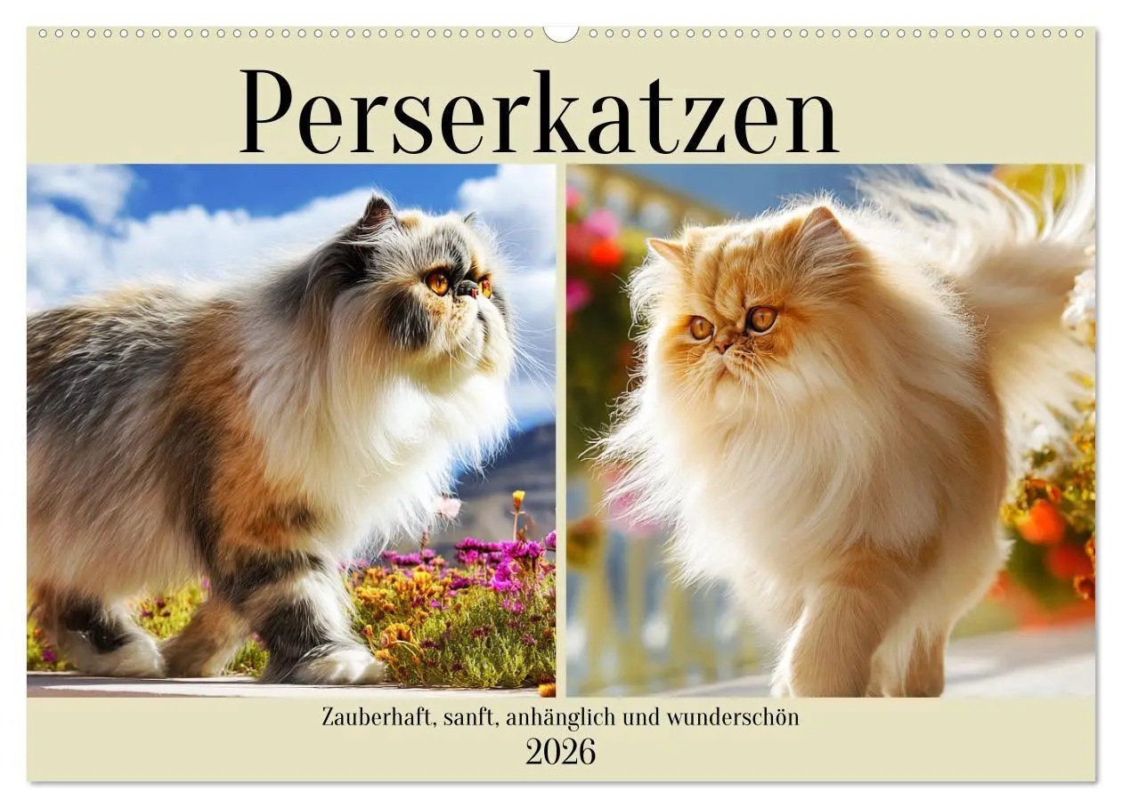 Cover: 9783457991534 | Perserkatzen. Zauberhaft, sanft, anhänglich und wunderschön...