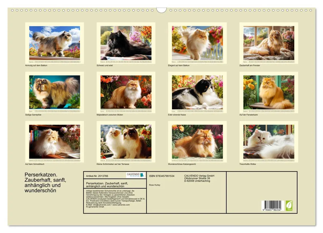 Bild: 9783457991534 | Perserkatzen. Zauberhaft, sanft, anhänglich und wunderschön...