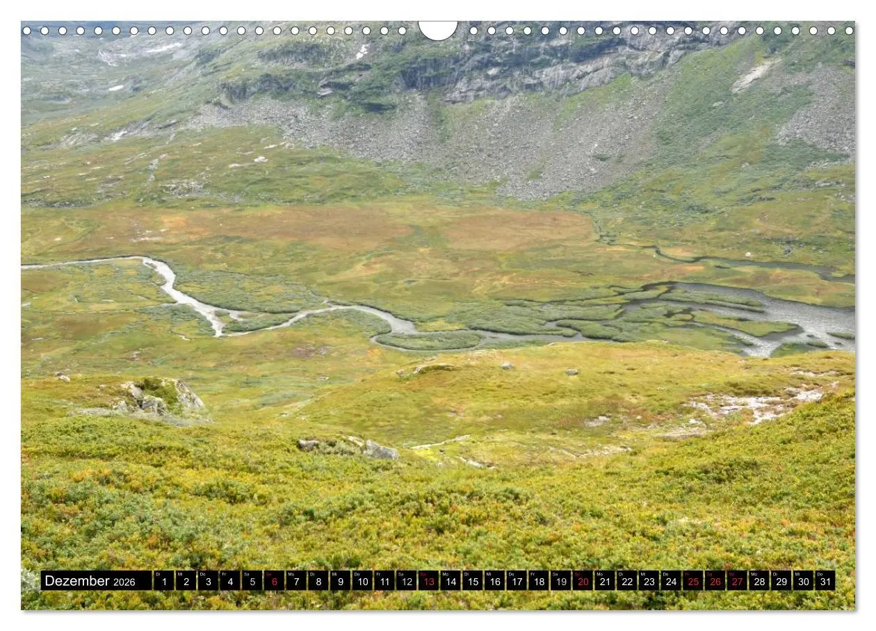 Bild: 9783516221534 | Streifzug durch Norwegens Hardangervidda (Wandkalender 2026 DIN A3...