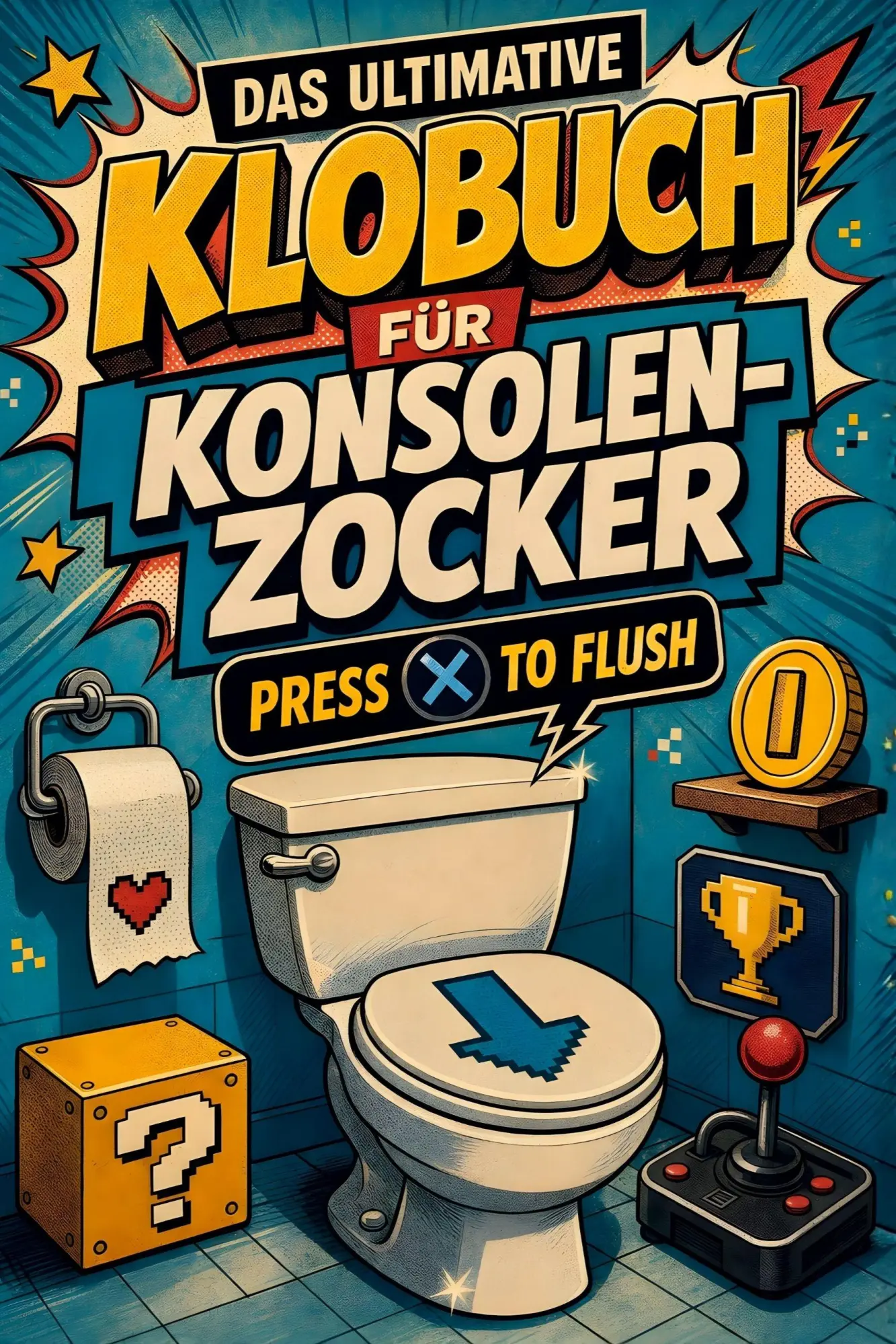 Cover: 9783696101534 | Das ultimative Klobuch für Konsolen-Zocker | Press X to flush | Schmid