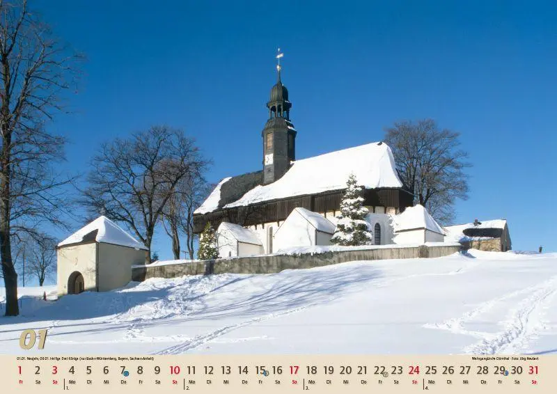 Bild: 9783957561534 | Glanzlichter Erzgebirge 2027 | Jörg Neubert | Kalender | Deutsch