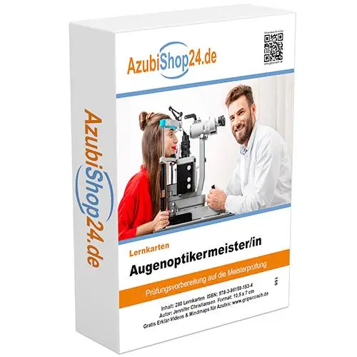 Cover: 9783961591534 | AzubiShop24.de Basis-Lernkarten Augenoptikermeister/in....